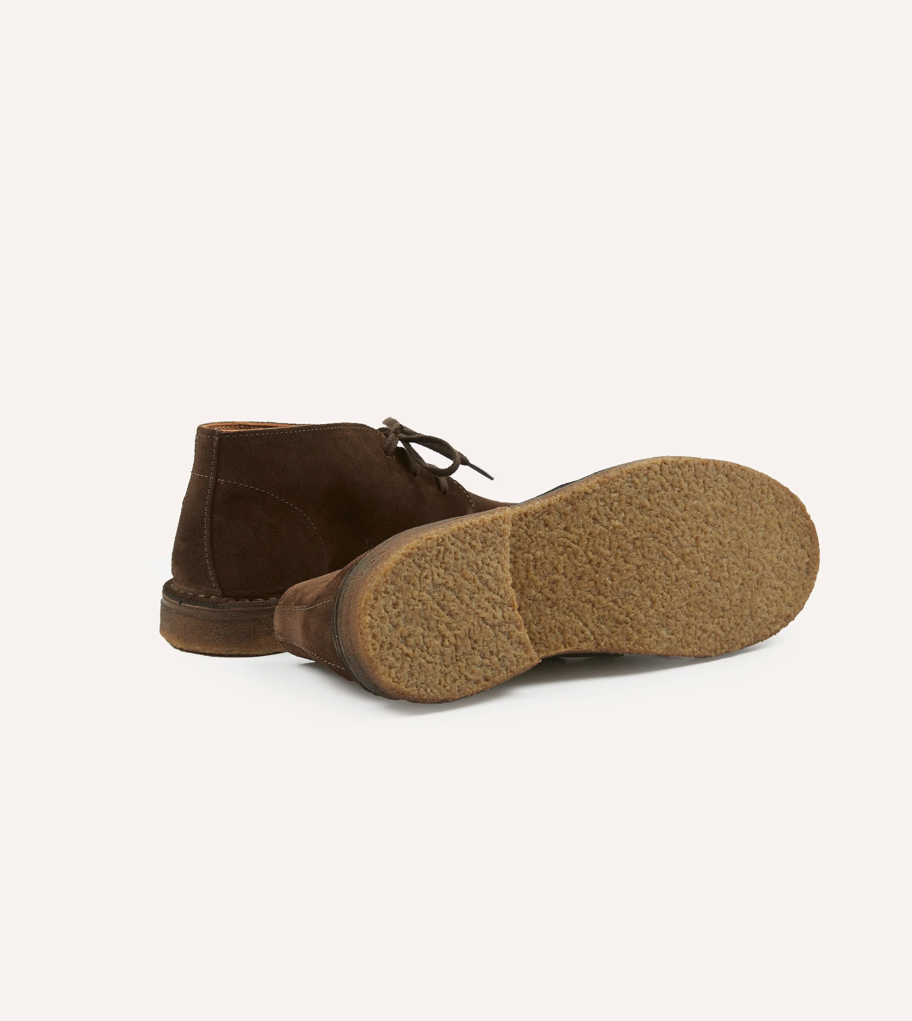 Crosby Moc-Toe Chukka Boot Brown Suede Simple Style Calm Edge