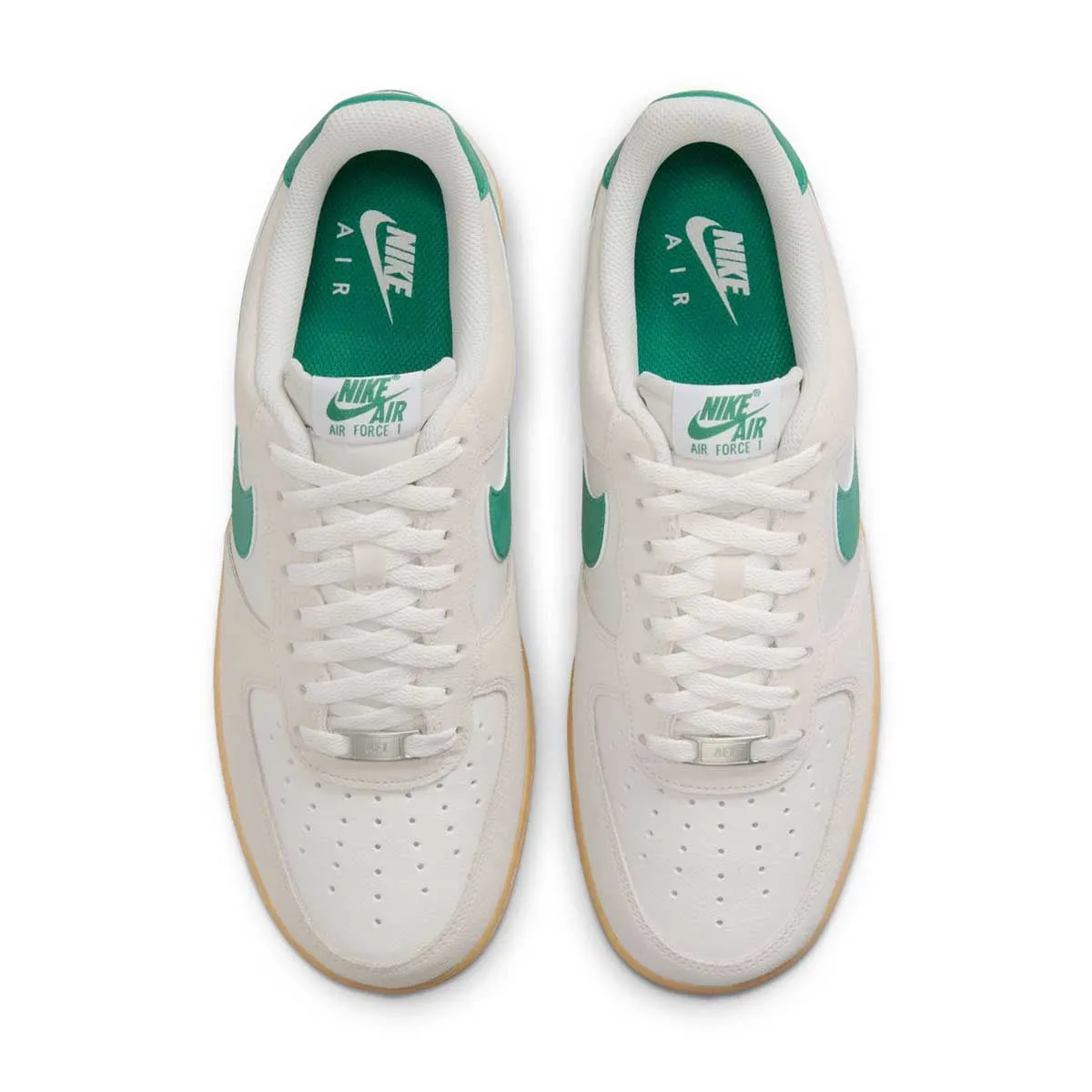 Air Force 1 '07 LV8  'Phantom Malachite' front - zip wooden
