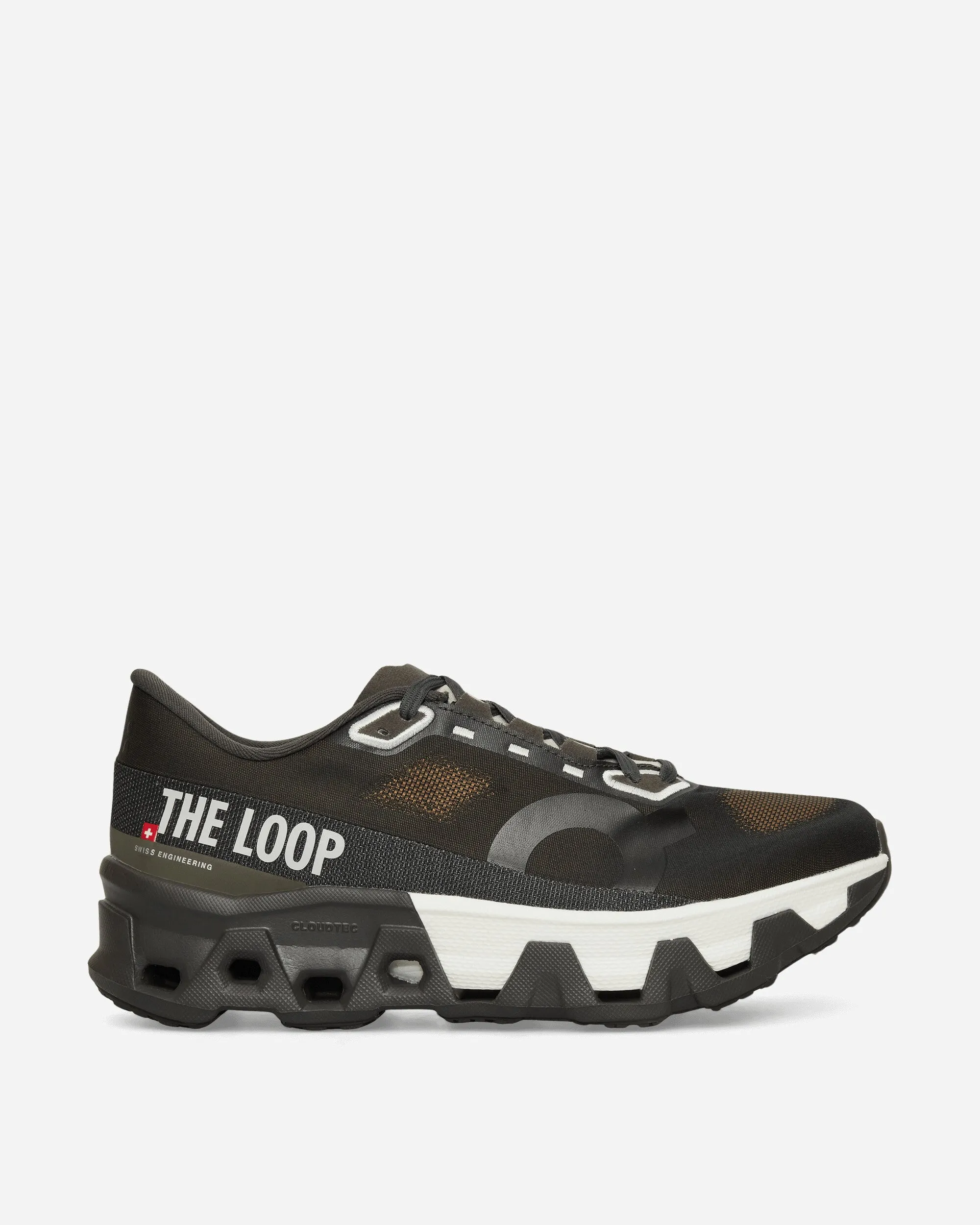 Pleasures x The Loop Cloudmonster Hyper Sneakers Espresso / Elk Water Resistant Knit
