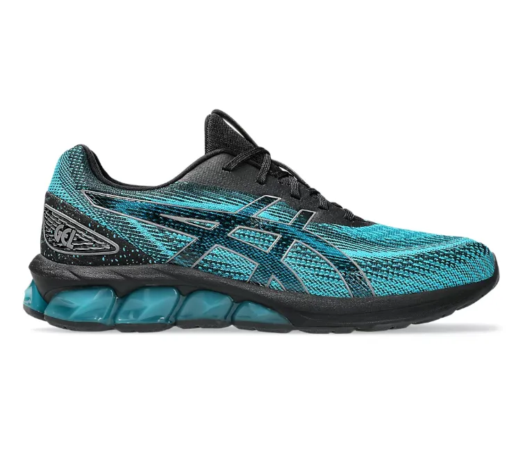 Odor Resistant Fabric Men's Asics Gel-Quantum 180 7 (Carbon/Lagoon)