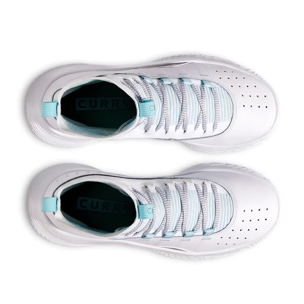 Curry 4 FloTro 'White Stream' Street Sneakers