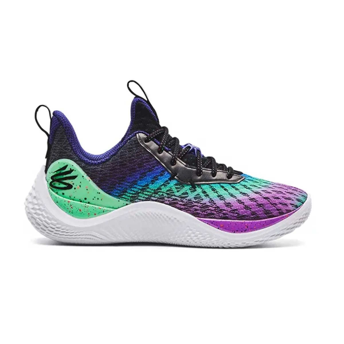Curry Flow 10 'Northern Lights' Large Boosted sole