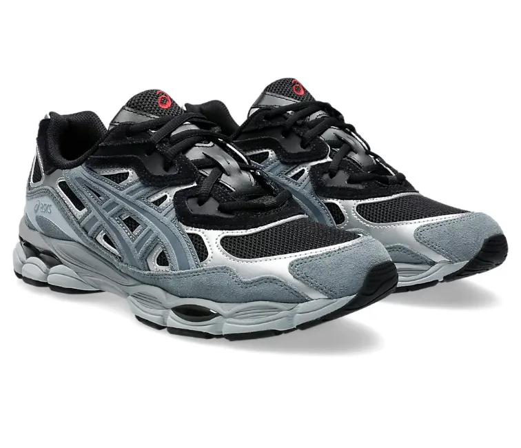 Active Fit Step Fit Men??s Asics Gel NYC (Black/Fjord Grey)