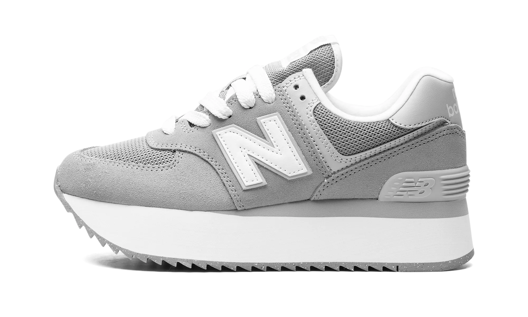 574  "Shadow Grey" upcycled - material - feature shoes