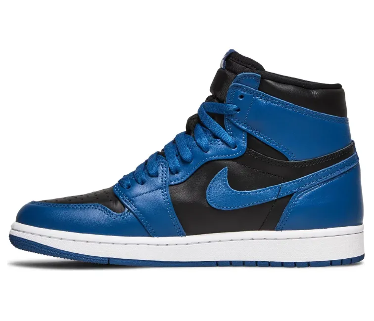 Breathable touch Ultra Lightweight Frame Men's Nike Air Jordan 1 High OG (Marina Blue)
