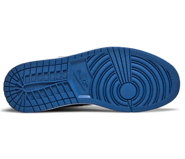 Men's Nike Air Jordan 1 High OG (Marina Blue) Light Pace Pressure Relief Grooves