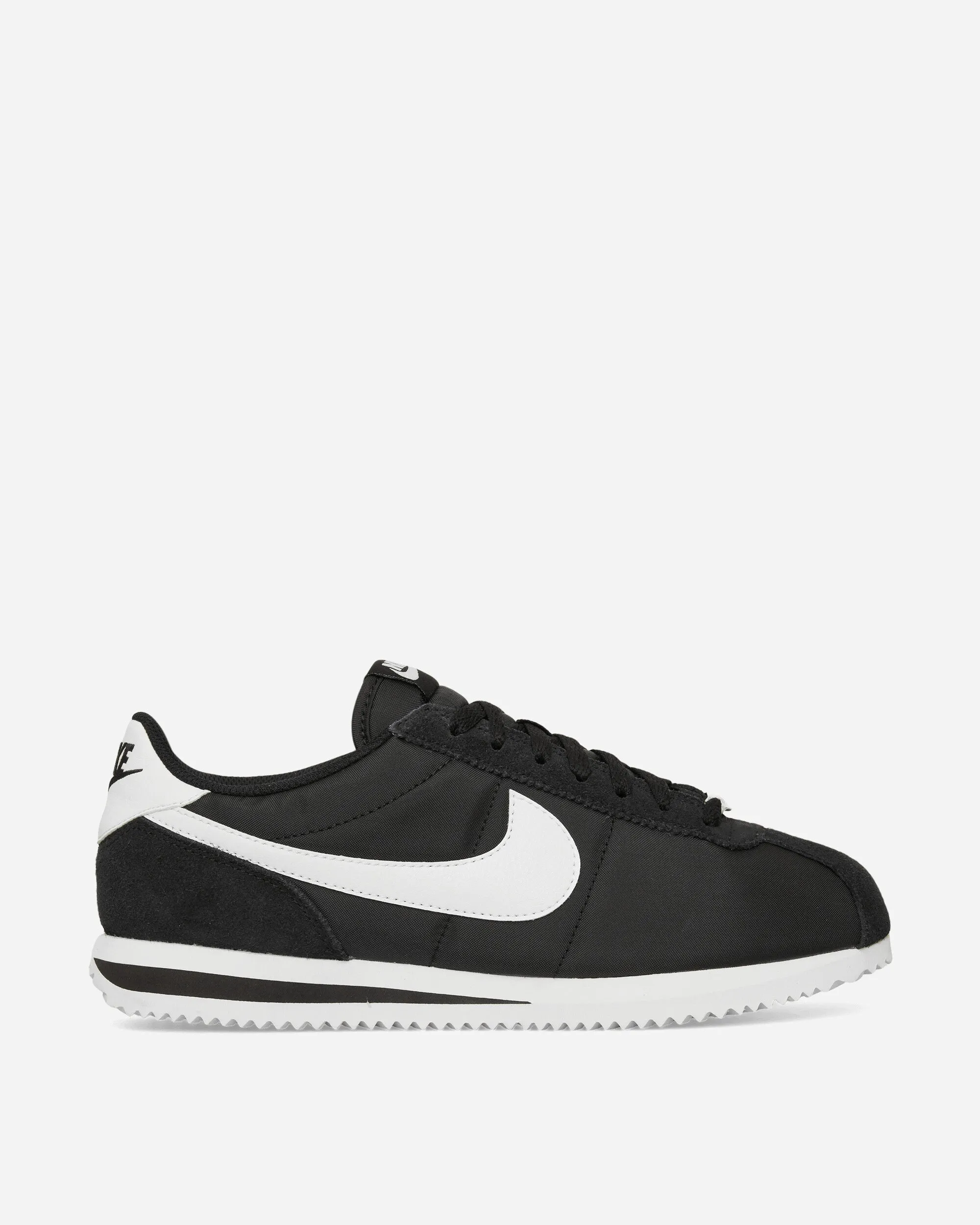 Adjustable Tongue Cortez TXT Sneakers Black / White