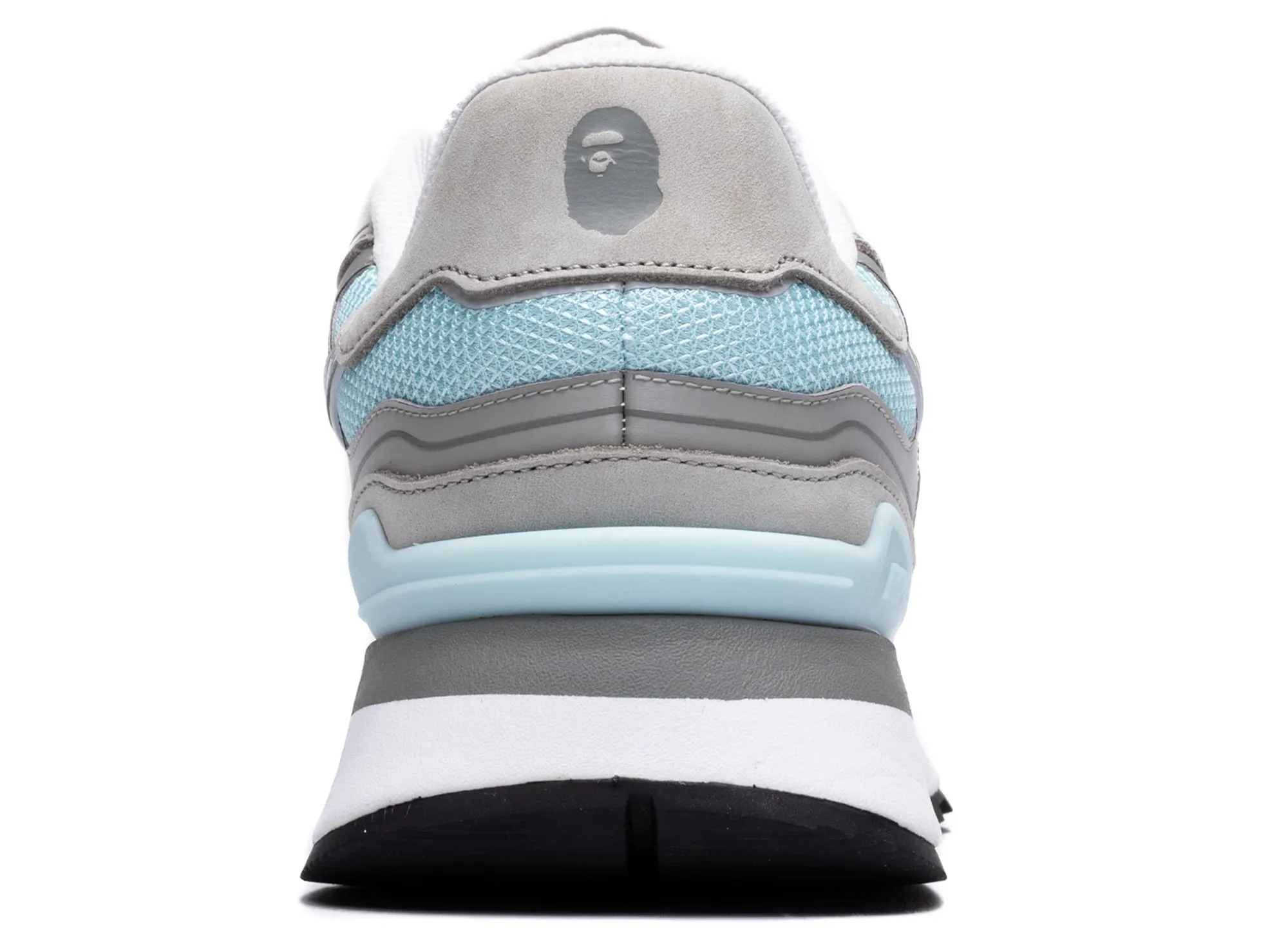 A Bathing Ape Roadsta Express New #3 M2 in Grey/Teal Feather Light Long Distance Airport Easy