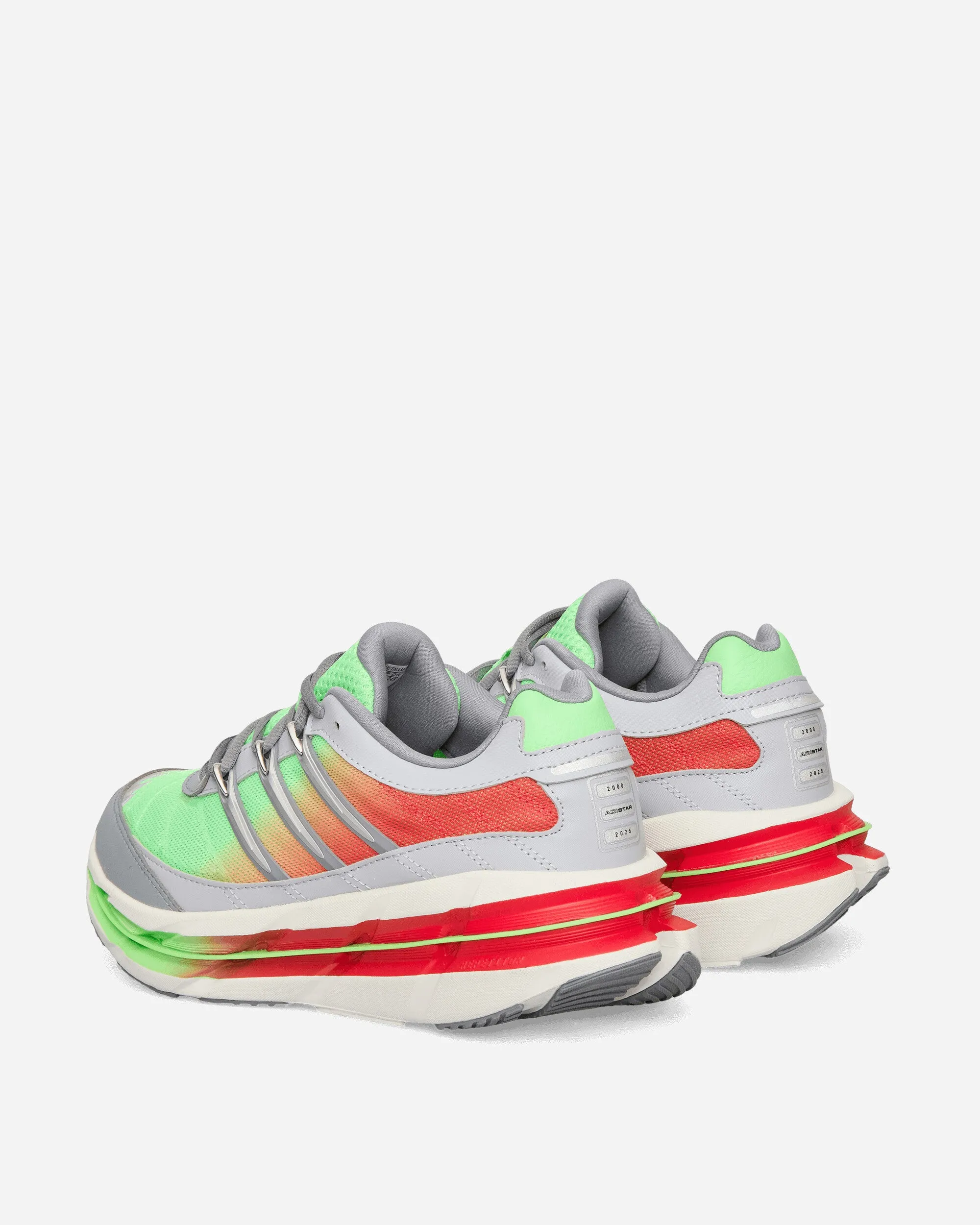 Adistar HRMY Sneakers Lime Burst / Grey / Semi Lucid Red Breathable lining fabric Tactile Grip Patterns