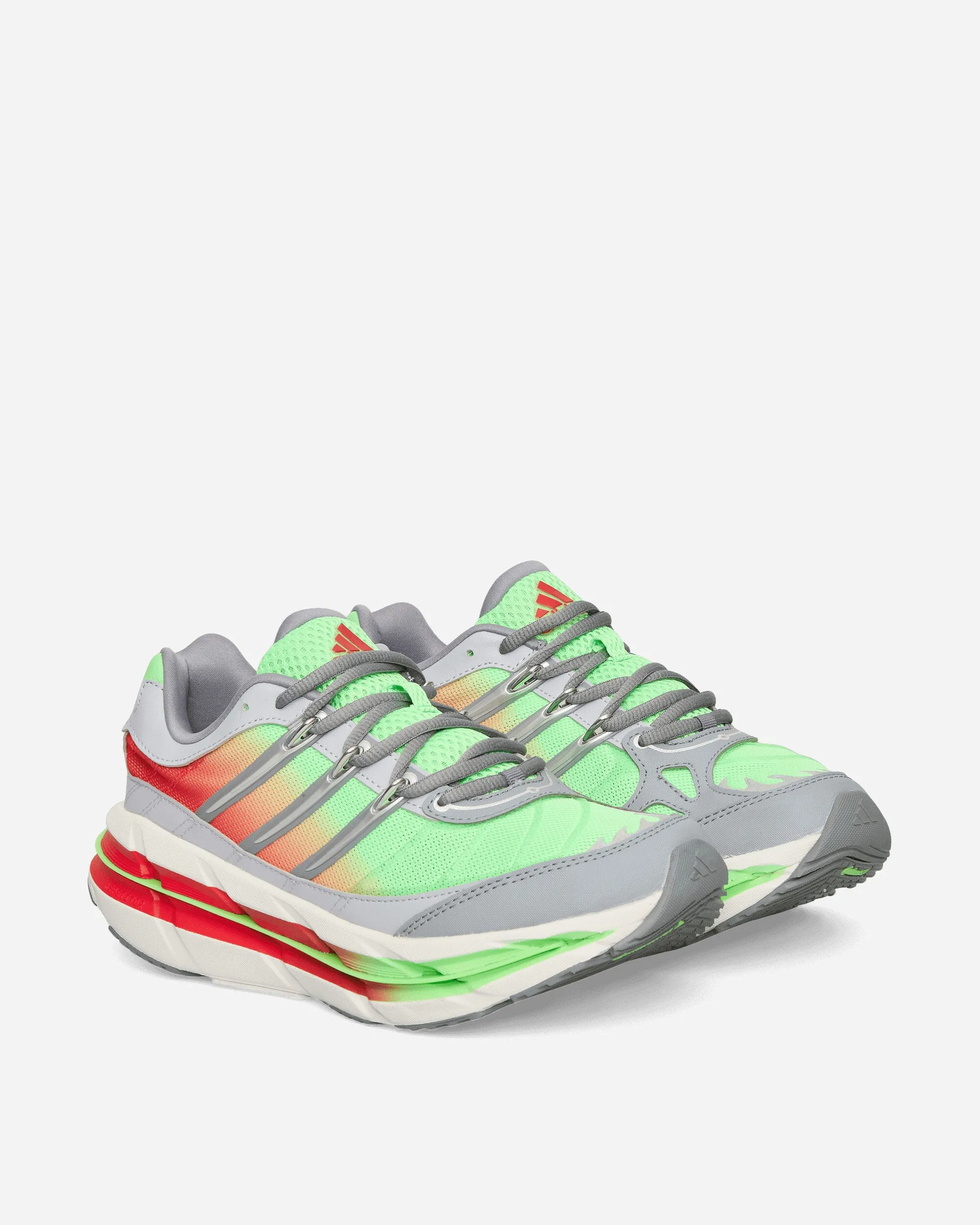 Comfortable Step Padded Edge Adistar HRMY Sneakers Lime Burst / Grey / Semi Lucid Red