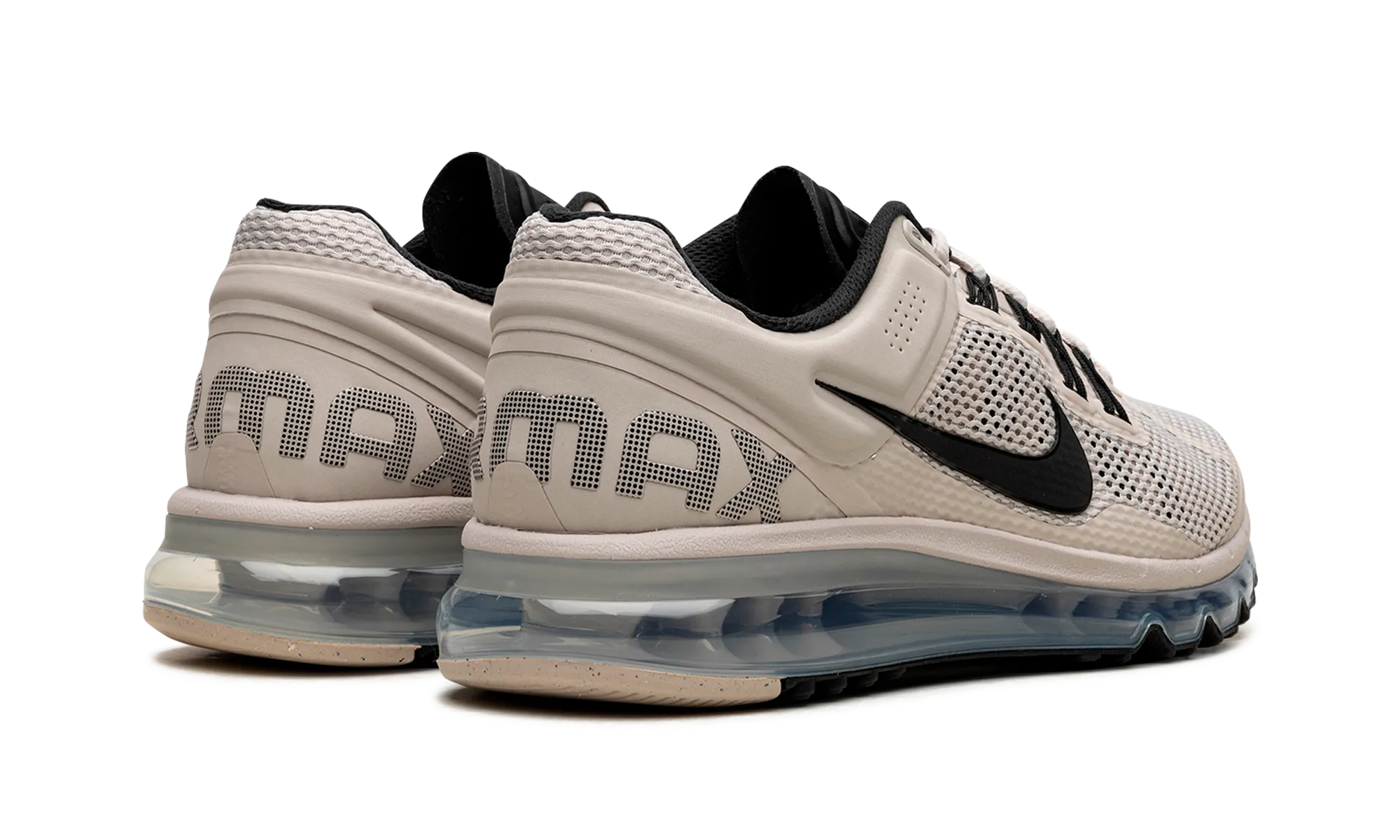 Patterned made - to - order running shoes Air Max 2013 "Light Bone"