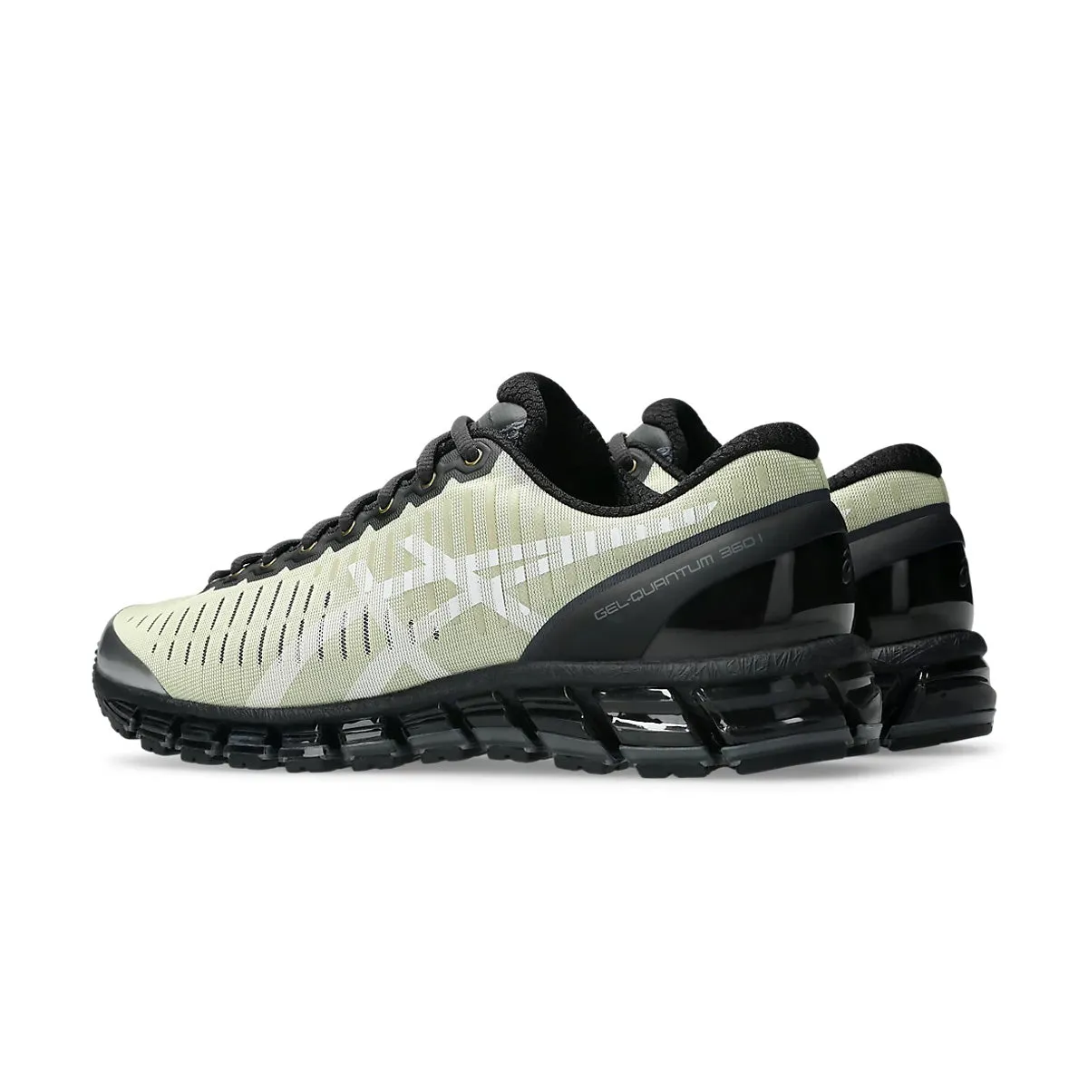 junior Plush Fit   Above The Clouds GEL-Quantum 360 I 'Soft Yellow Black'