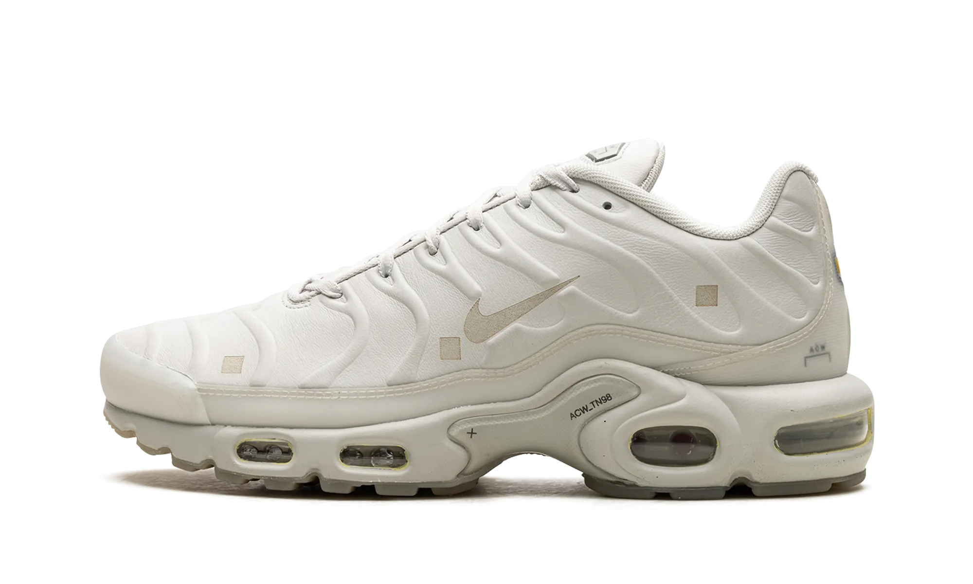 reinforced heel shoes running in a martial arts studio shoes Air Max Plus "A-COLD-WALL - Platinum Tint"