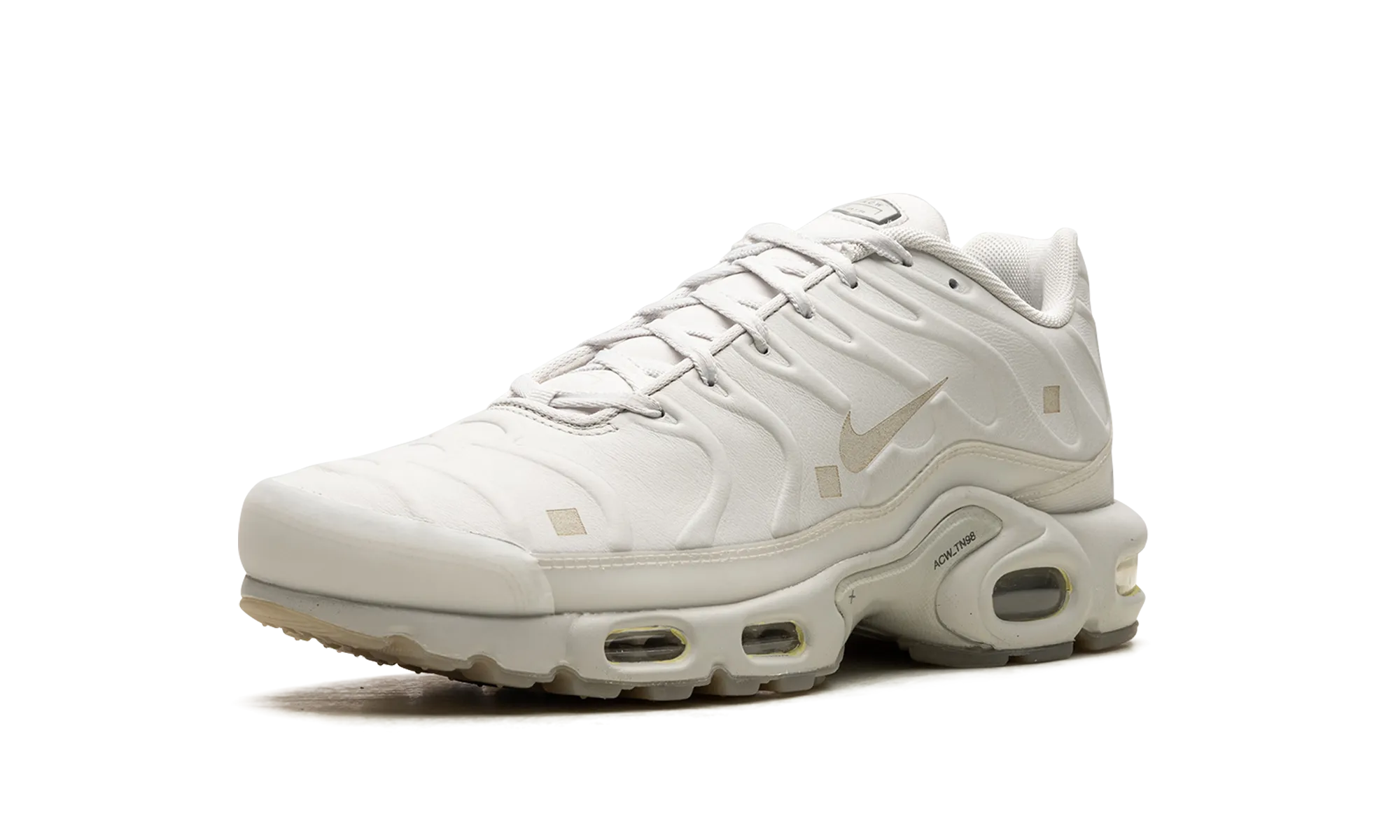 Air Max Plus "A-COLD-WALL - Platinum Tint" Flexible Arch hook - and - loop running shoes