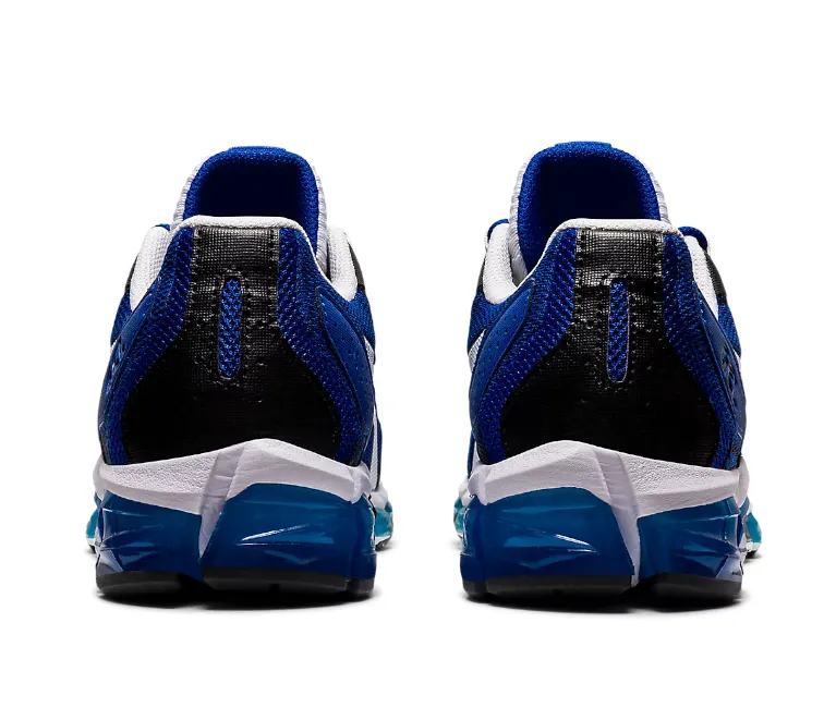 Men's Asics Gel-Quantum 360 6 (Black/Blue/White) Bold Grip Designer Style