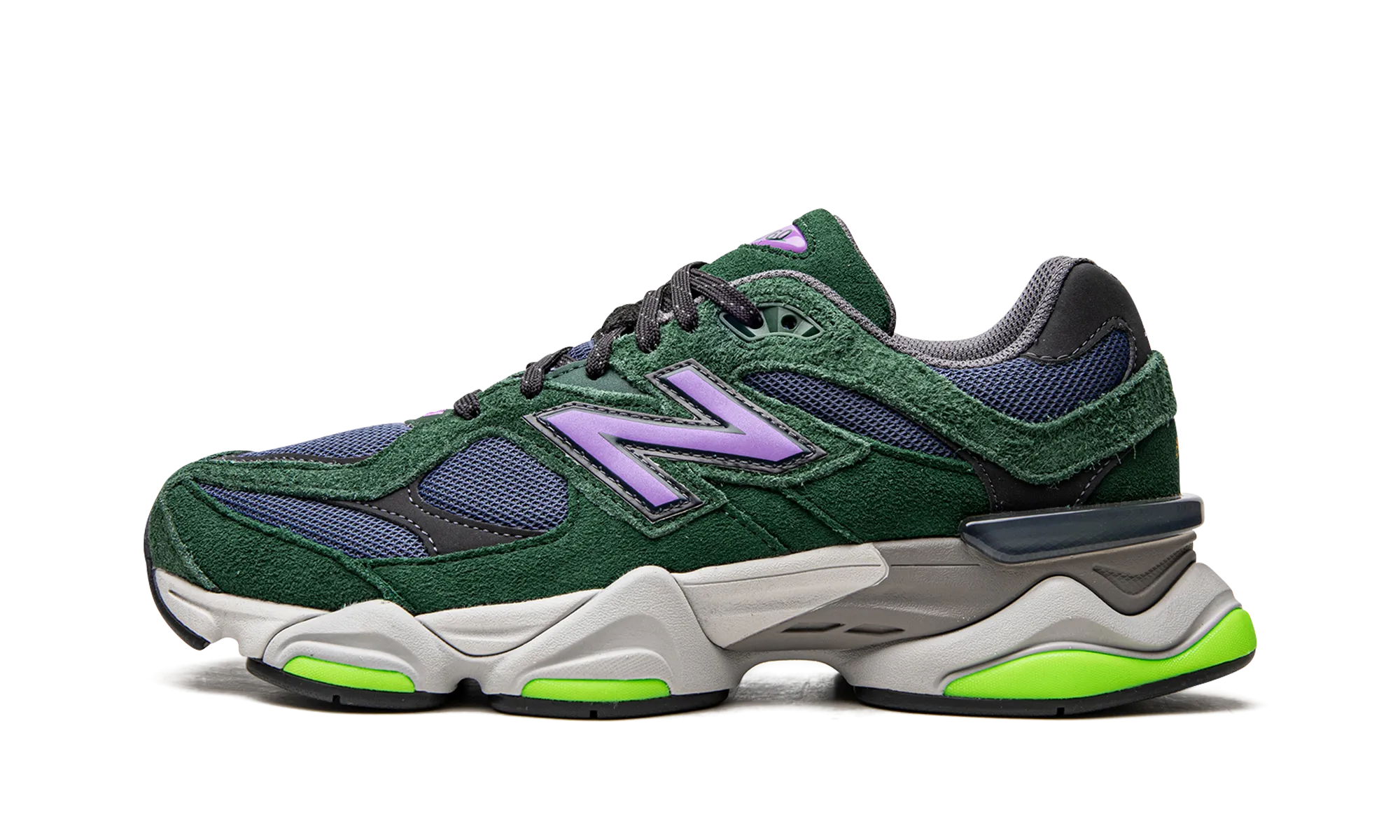 9060 "Nightwatch Green" weekend running Practical Shoes