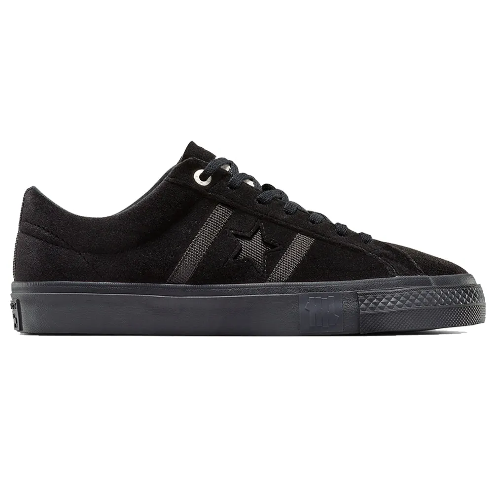 Converse - x UNDEFEATED One Star Academy Pro (Black) Comfort Design Anti Slip Outsole