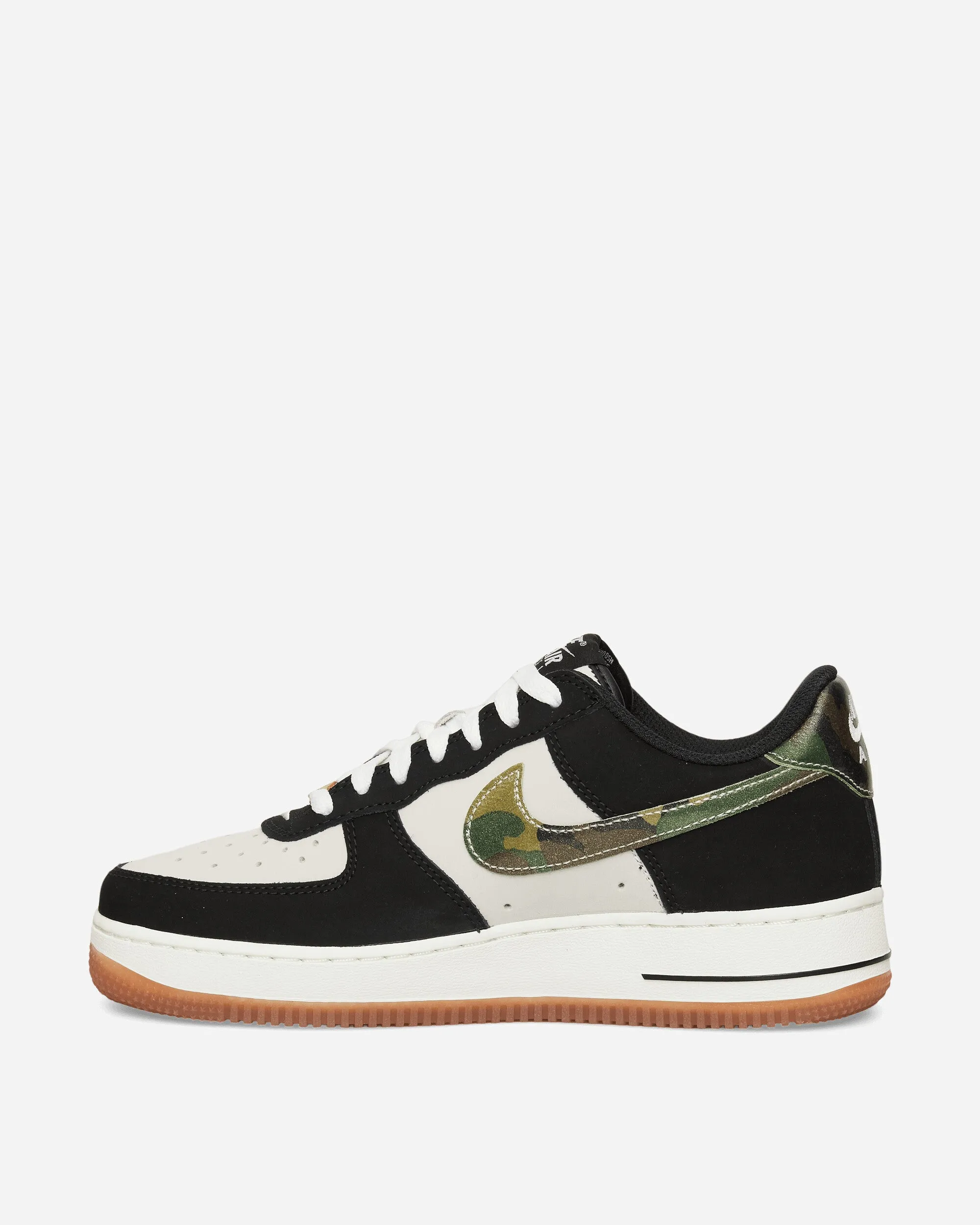 Air Force 1 Low Sneakers White / Black / Gum Med Brown Foam Comfort