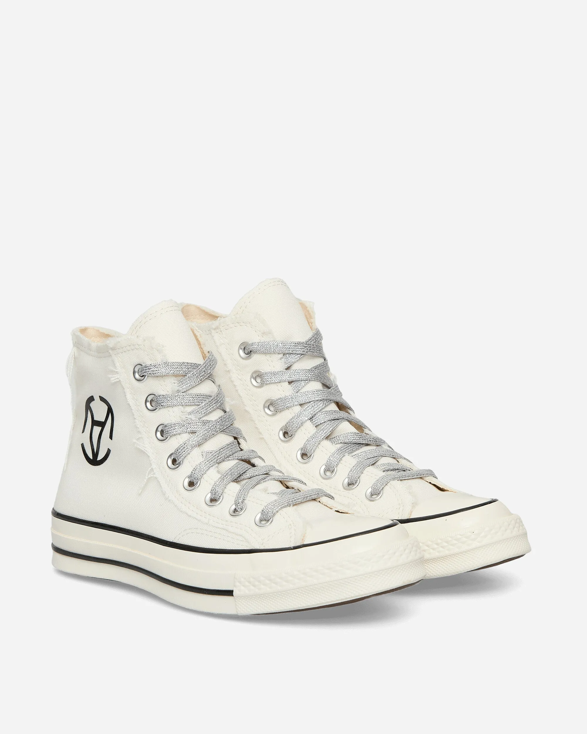Durable Reinforcement Slam Jam Chuck 70 High Sneakers Vintage White