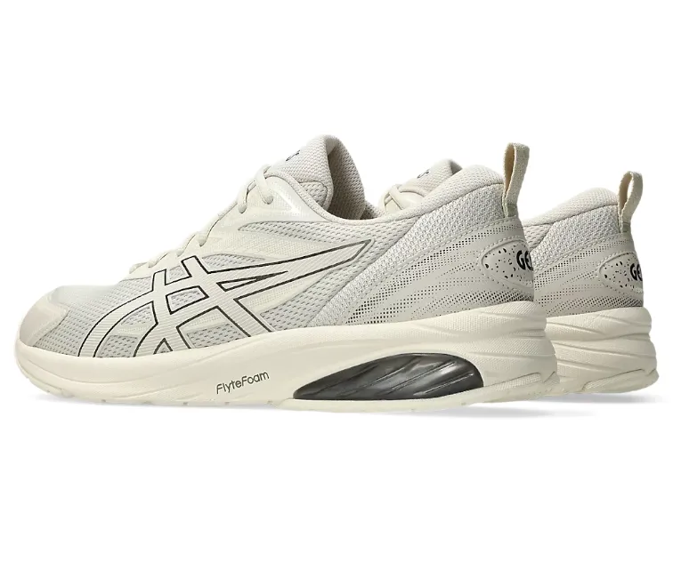 Structured Shoe Smooth Outsole Men's Asics Gel Quantum KEI (Oatmeal/Gunmetal)
