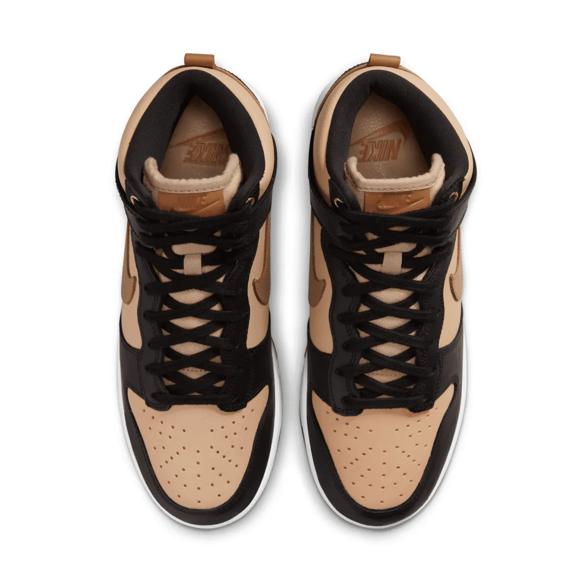 representative Enhanced comfort Wmns Dunk High 'Black Flax'
