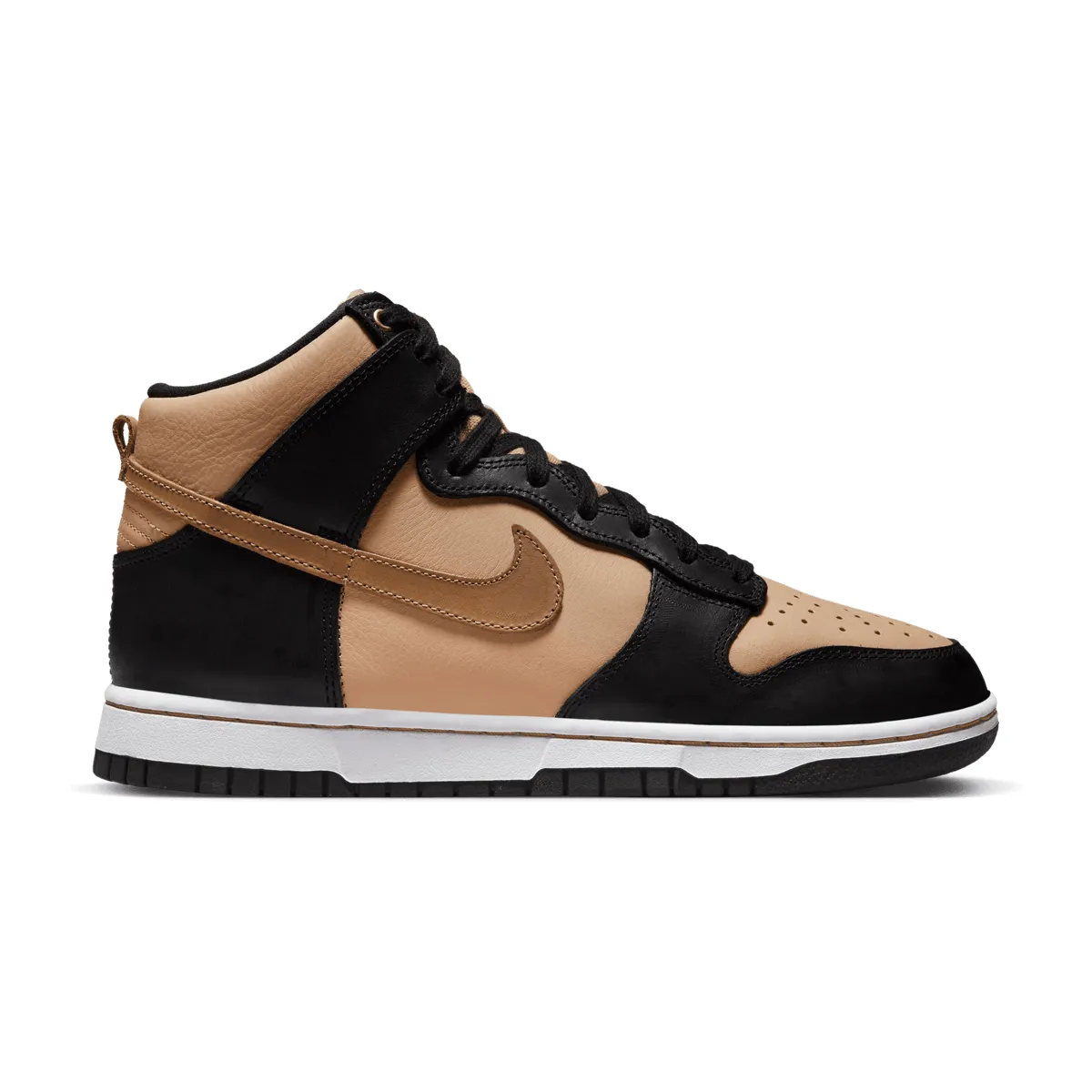 Wmns Dunk High 'Black Flax' sophisticated adults Vibrant Look