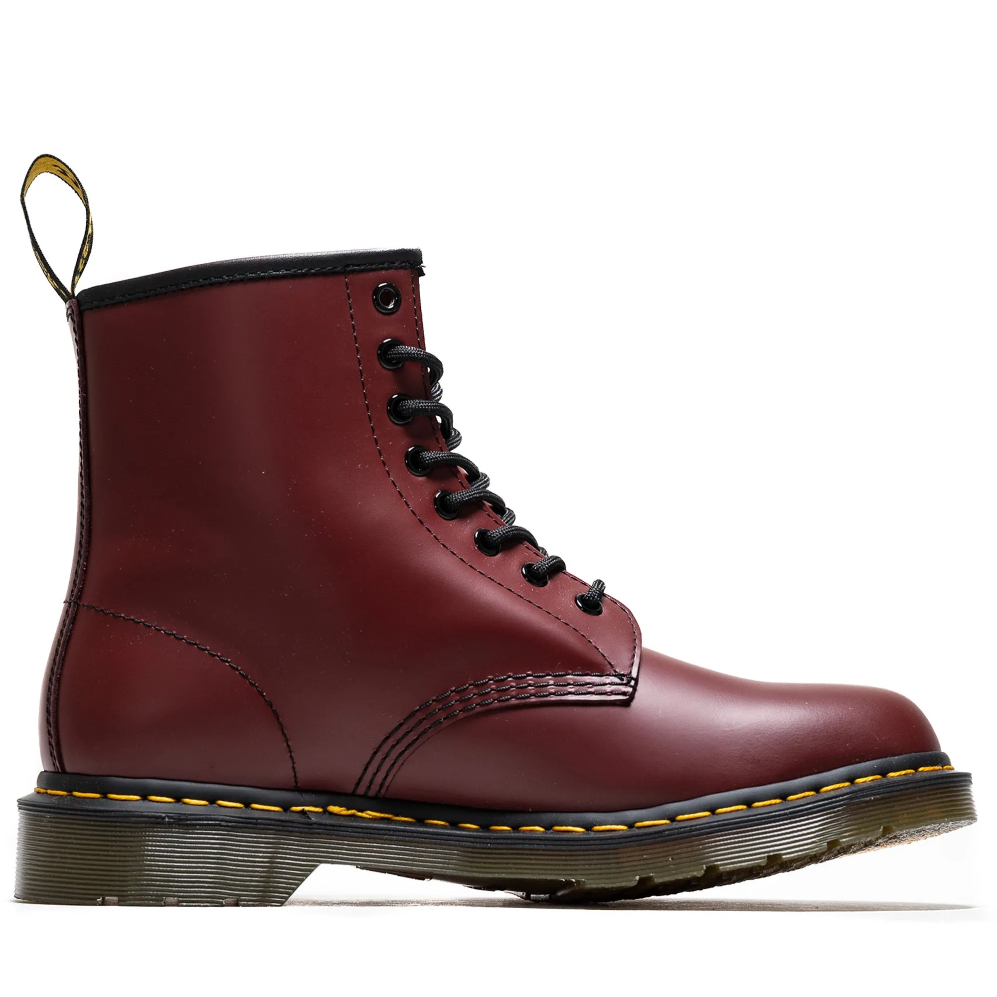 Camping Trip packable Dr. Martens 1460 Smooth Leather Boot - Cherry Red