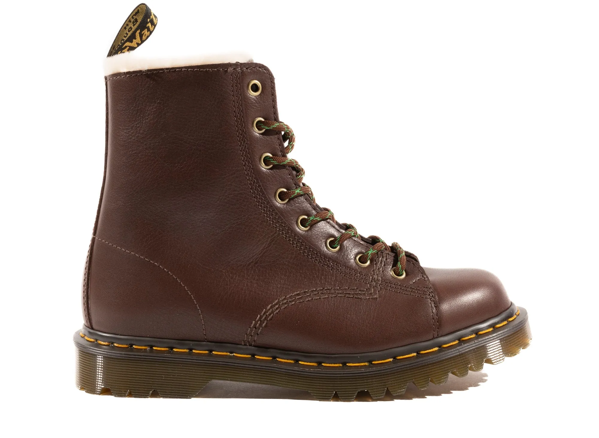 Dr. Martens Barton Chocolate Brown Hudswell Breathable Lining