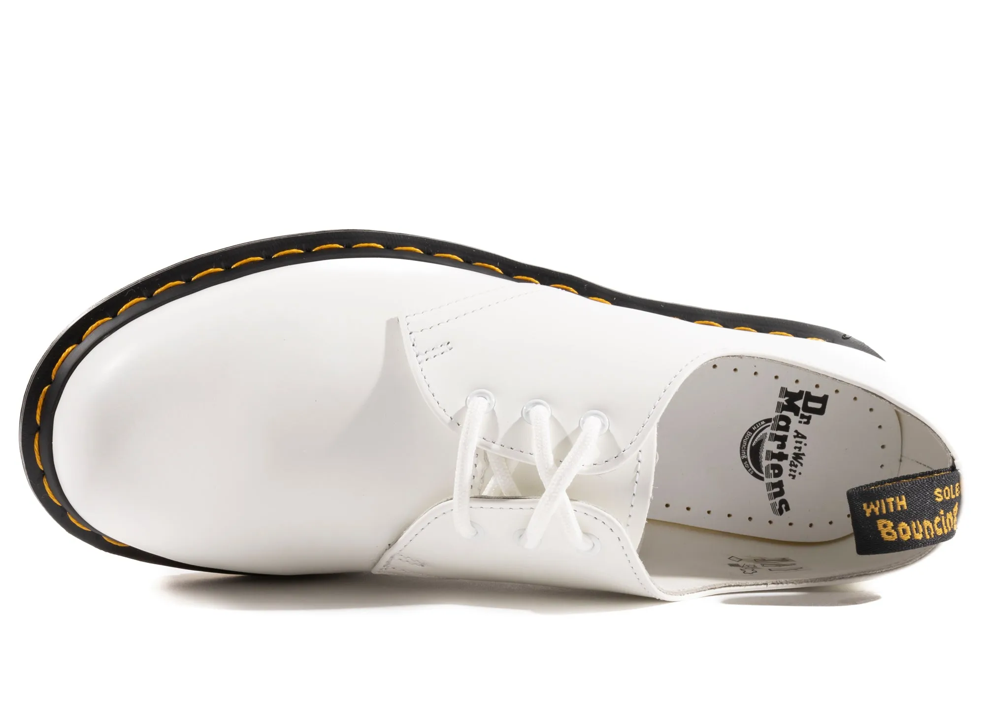 Dr. Martens Iced White Smooth 1461 Boots Mountain school - goer