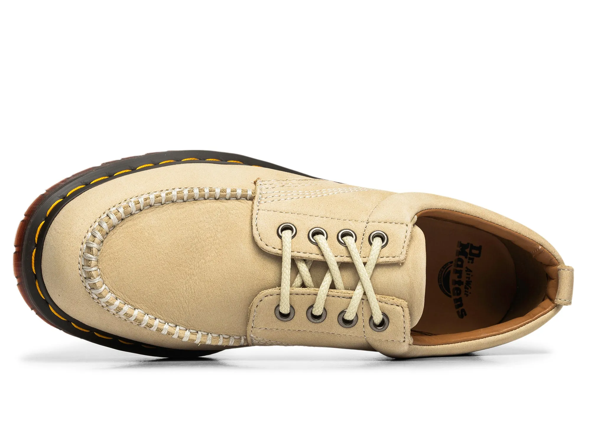 Slip Resistant Outdoor Explorers Dr. Martens Lowell Boots in Tan