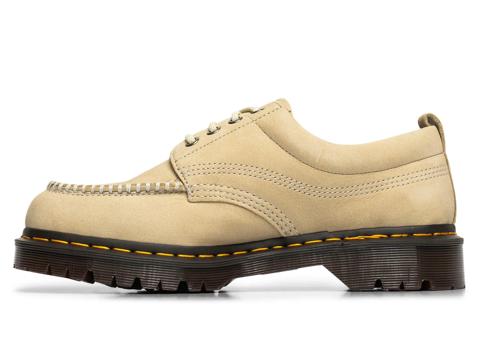 Moon Walk Week Easy Dr. Martens Lowell Boots in Tan