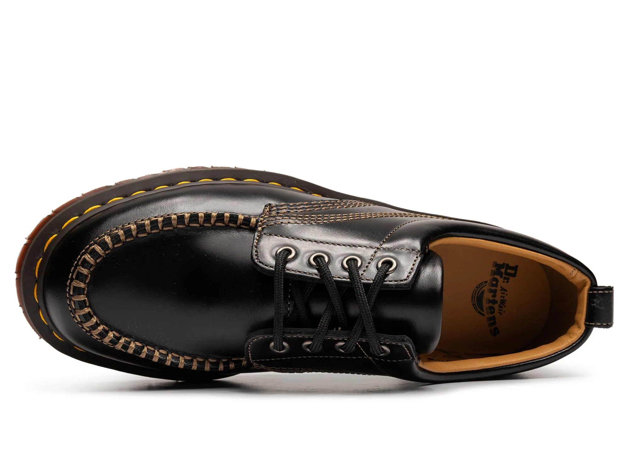 Dr. Martens Lowell Leather Moc Toe Hero Walk Flexible Fit Busy Professionals