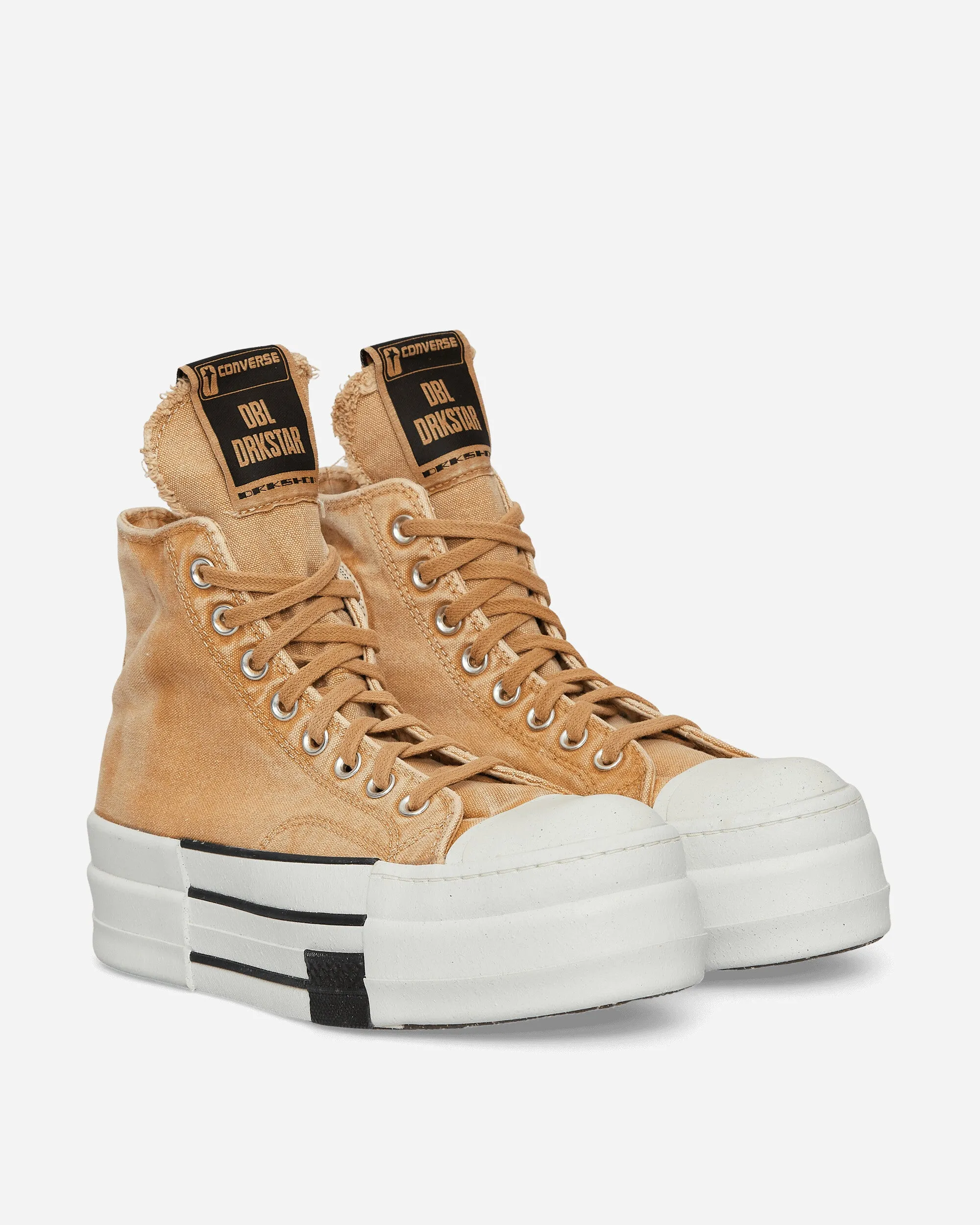 Distinctive breathability Style Neutral DRKSHDW DBL DRKSTR OVERDYE Chuck 70 Hi Sneakers Blonde