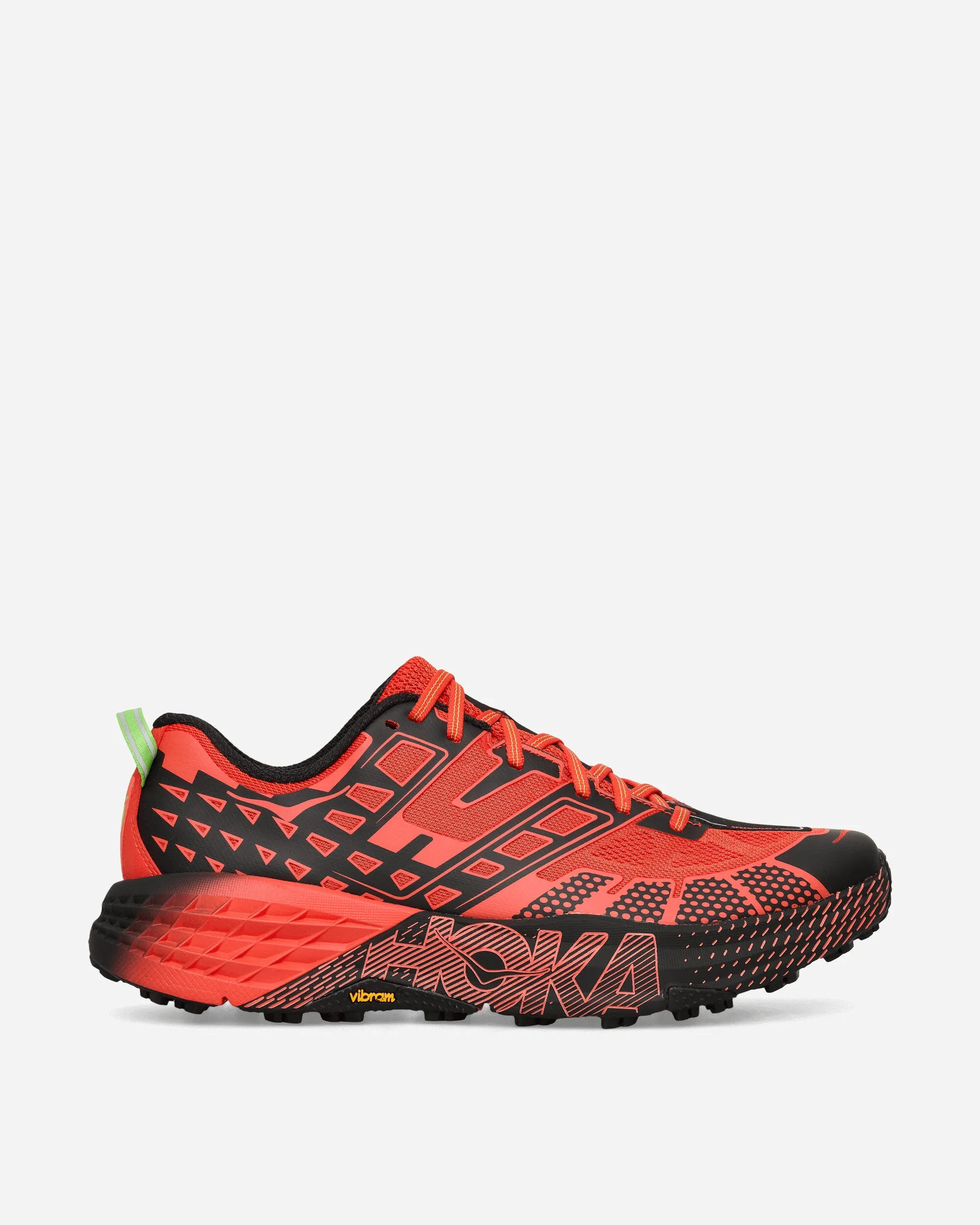 Multi Outfit Adaptive Cushioning Tech Speedgoat 2 Sneakers Tomato / Electric Green