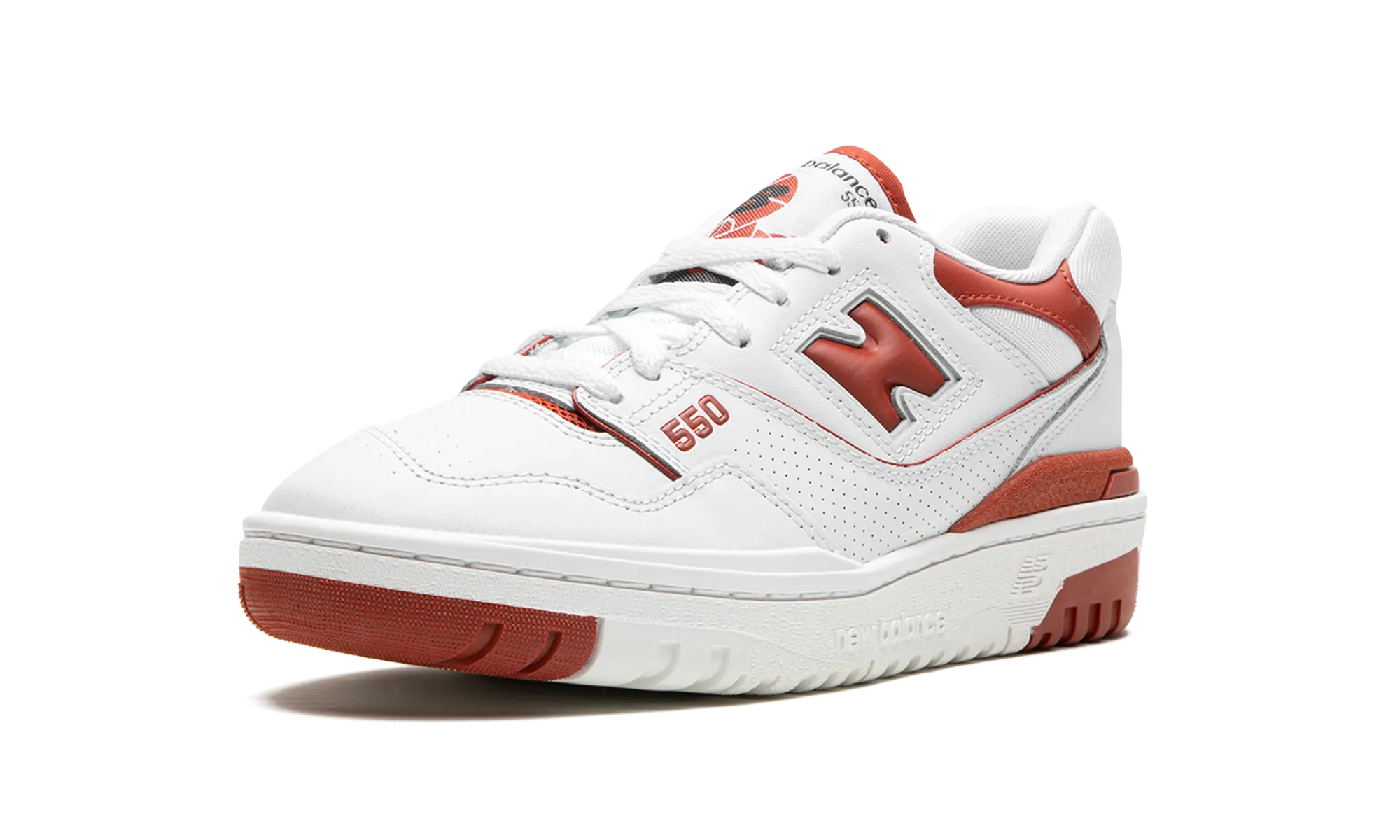form - fitting running gear elevated - heel running option 550 WMNS "Brick Red"