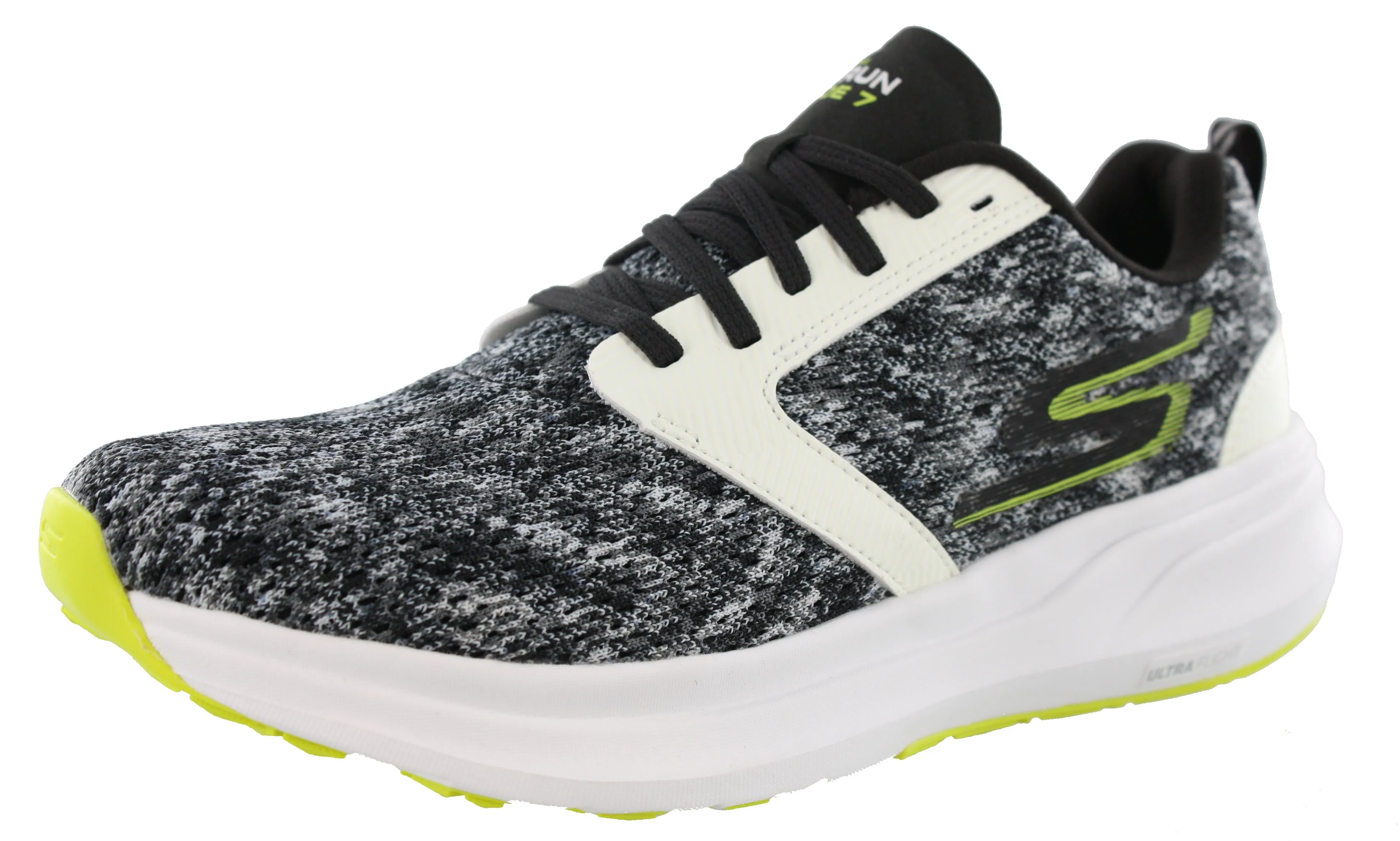 Skechers Womens Ultra Lightweight High Visibility Running Shoes Go Run Ride 7 Move Comfort Summit Step