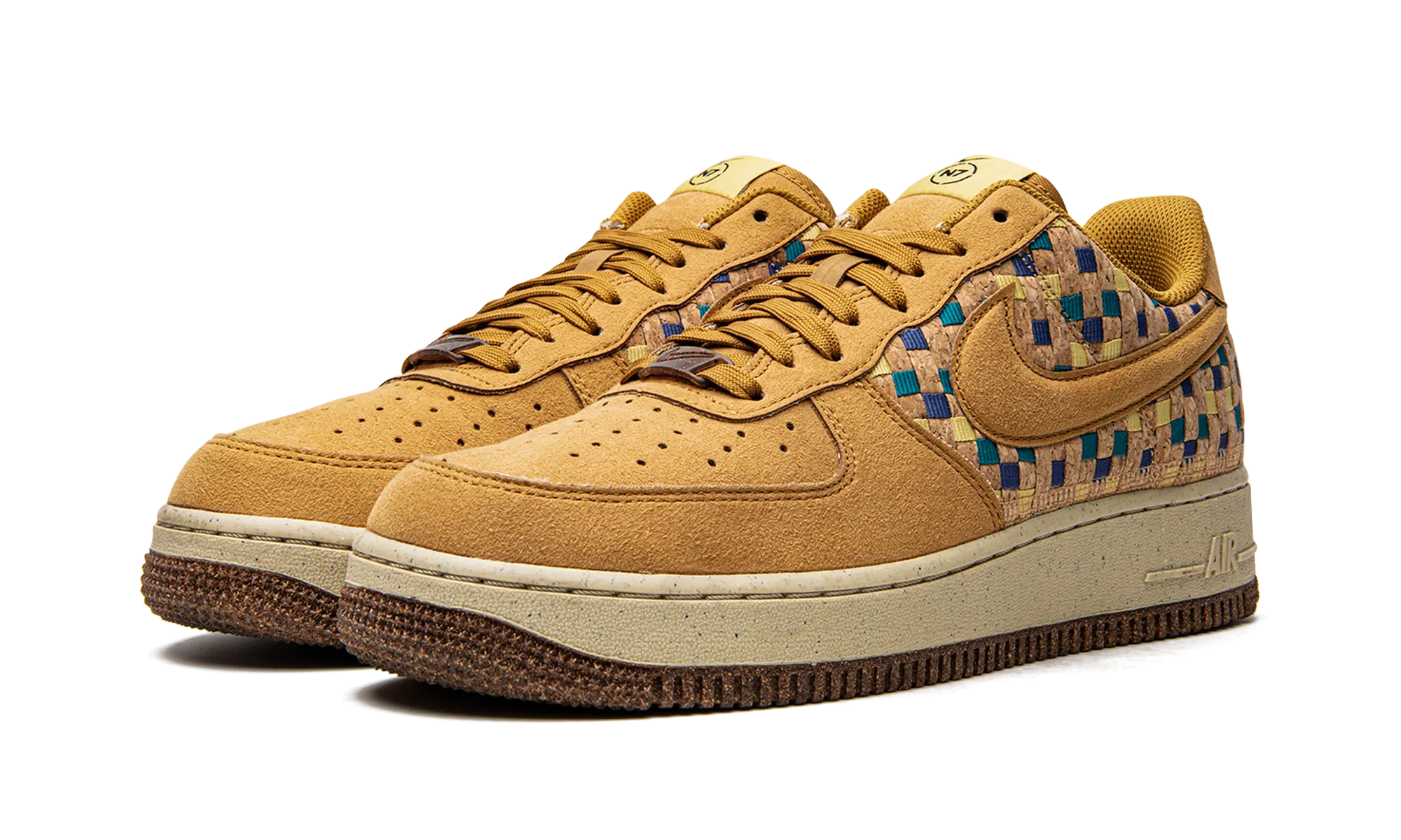 Smooth Finish Air Force 1 Low N7 "Woven Cork"