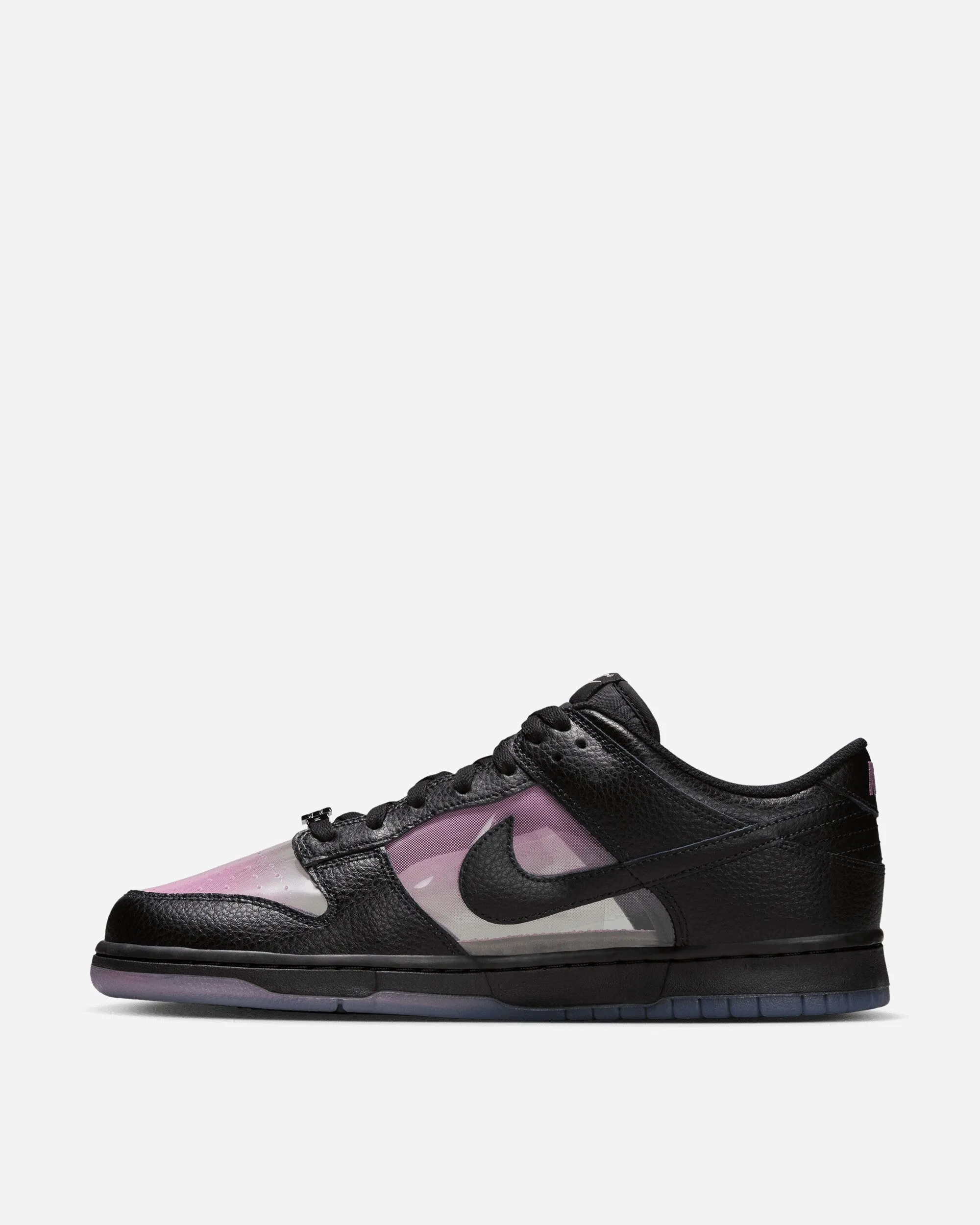 Comfortable Experience Dunk Low Retro Sneakers Black / Pink Rise