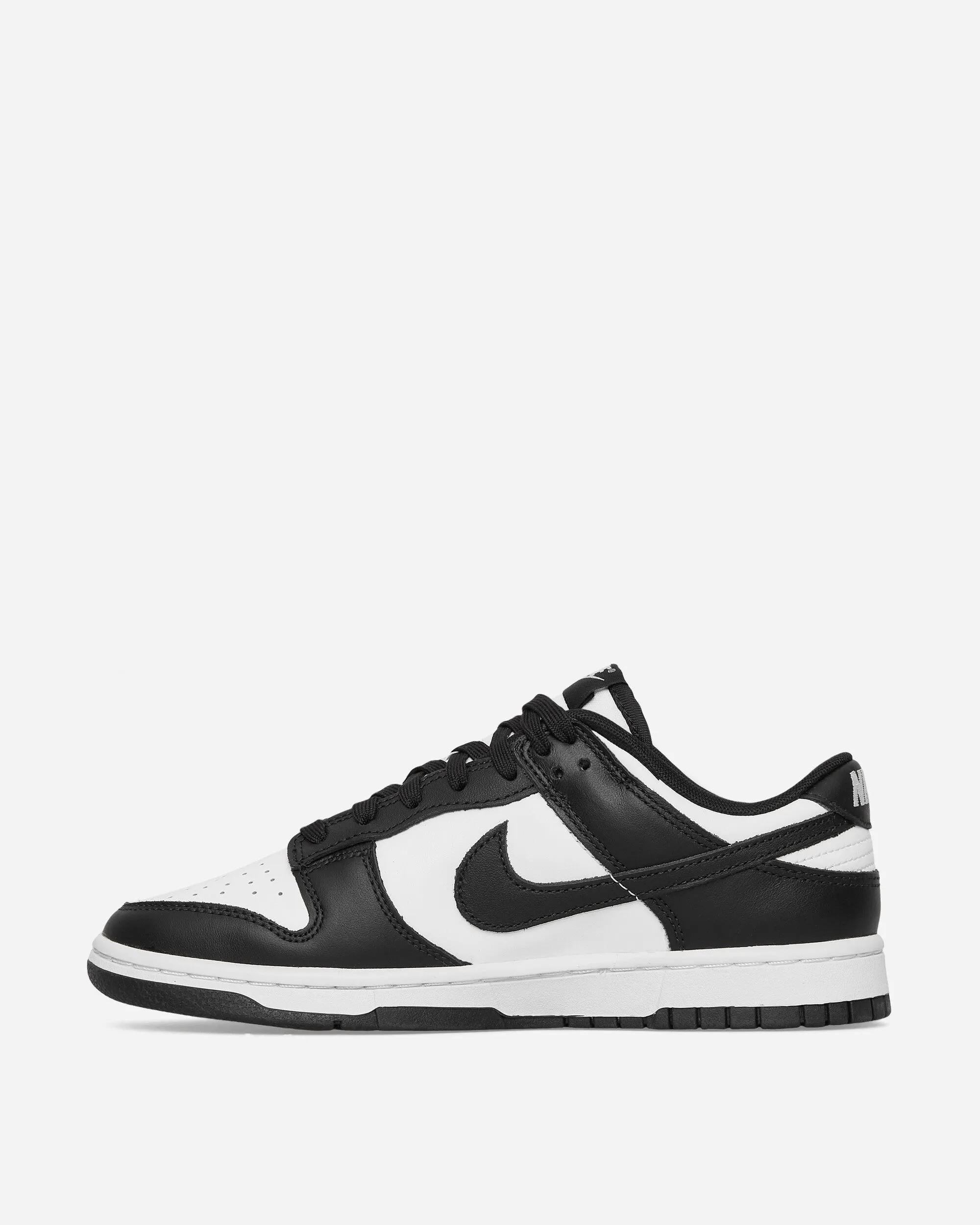Elastic Band Dunk Low Retro Sneakers White / Black