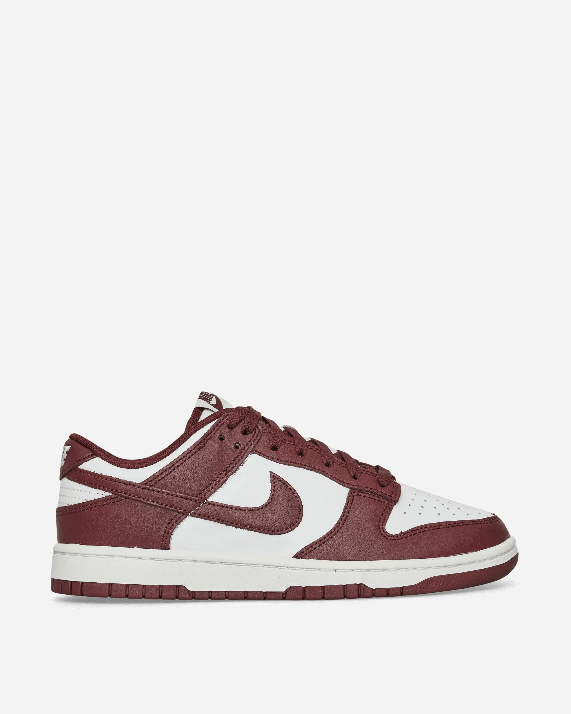 Dunk Low Retro Sneakers White / Redwood RubberOutsole Ventilated Footbed System