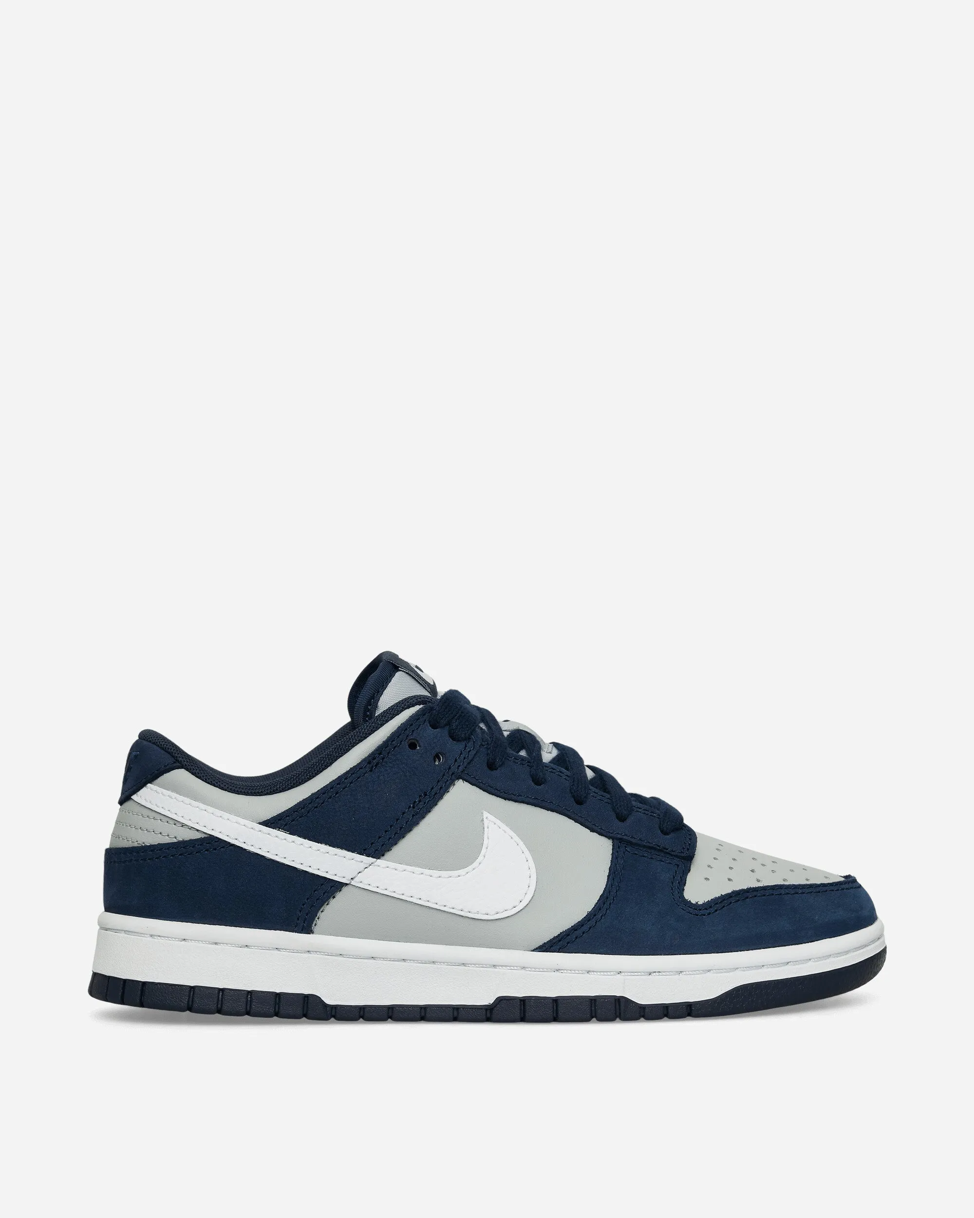 Flat Lace Dunk Low Sneakers Obsidian / Light Smoke Grey