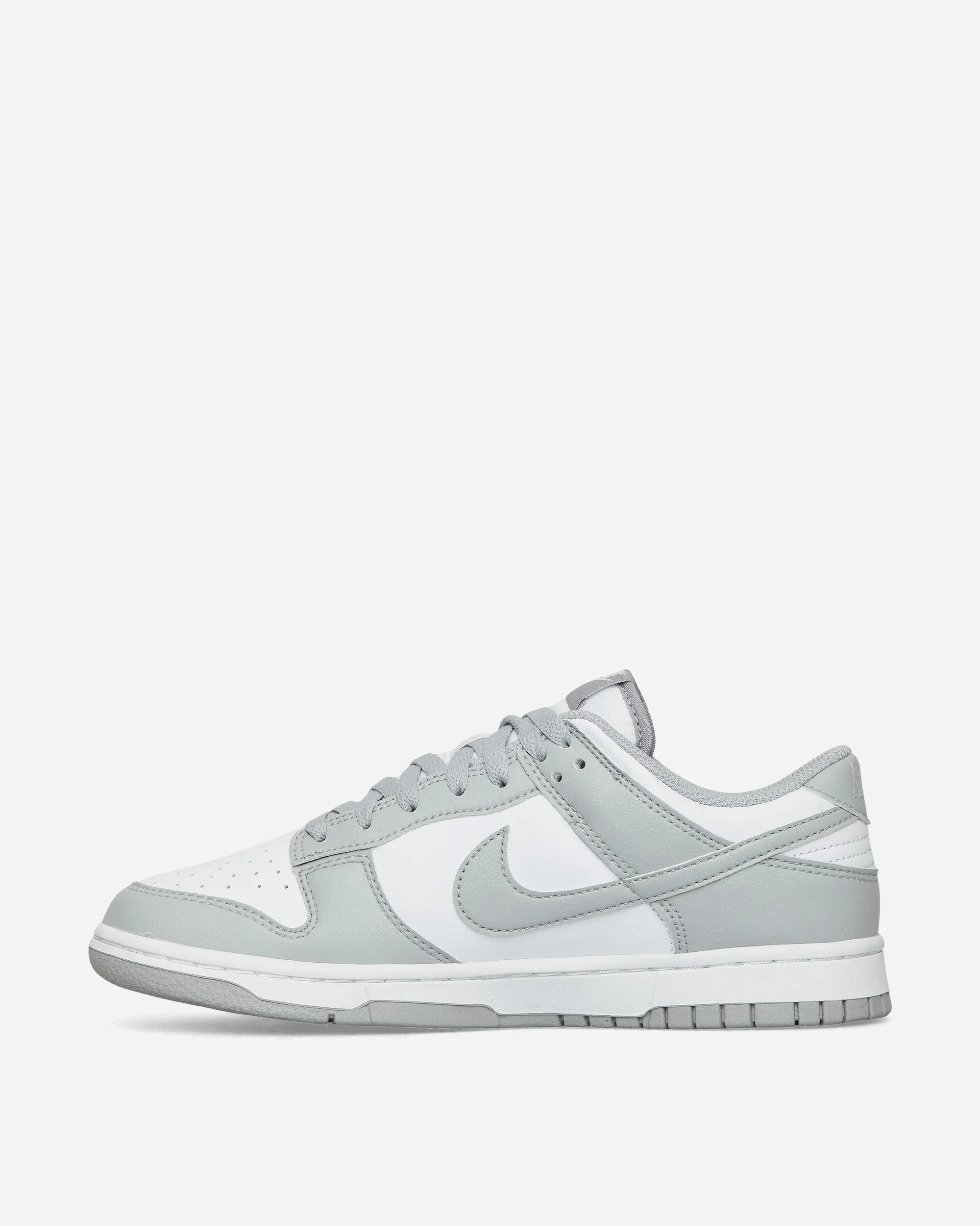 Rigidity to Flex Ratio Dunk Low Sneakers White / Light Smoke Grey