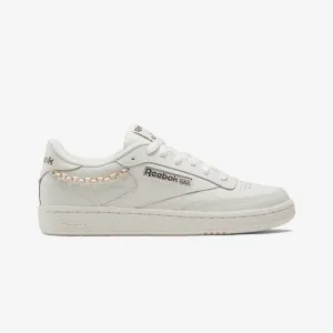 Reebok | CLUB C 85  { CHALK/GOLD METALLIC color - green