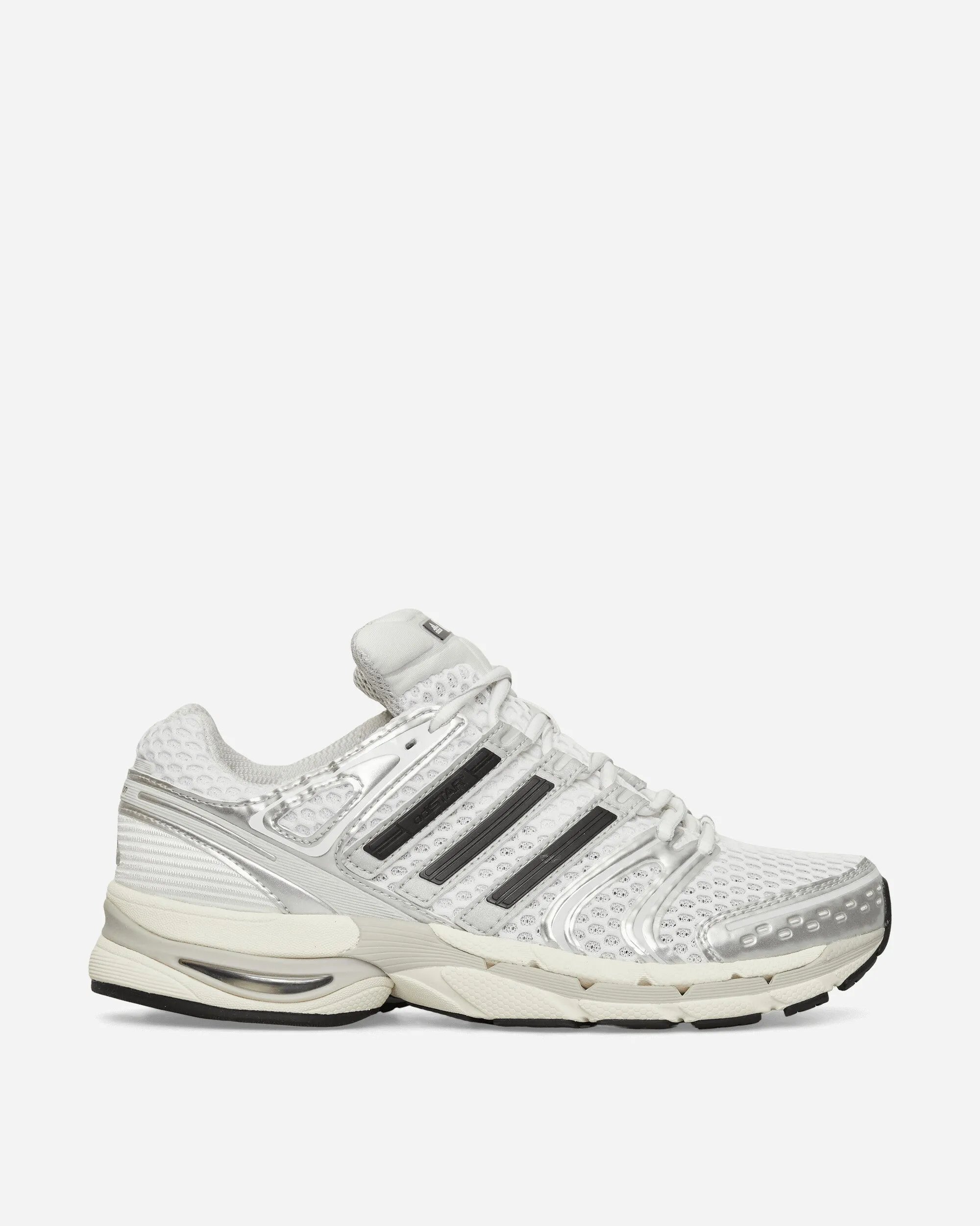 Adistar Control 5 Sneakers Silver Metallic / Grey One / Core Black Textured Tread Cloud Feel