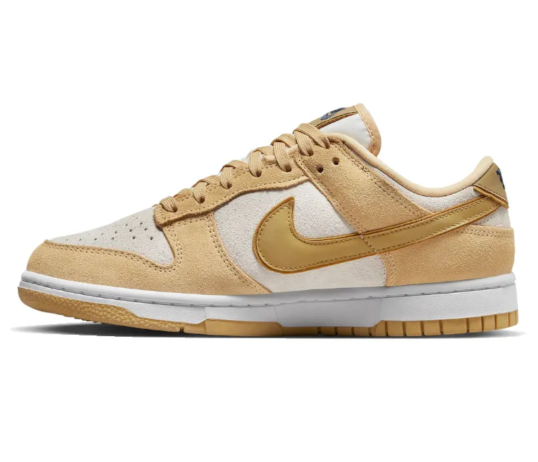 Women's Nike Dunk Low LX (Celestial Gold) Flex Fit Thickened Midsole