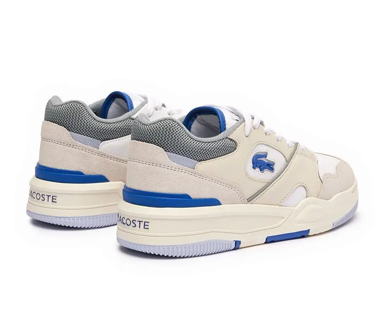 Sweat Wicking Women??s Lacoste Lineshot 124 1 SFA (White/Blue)