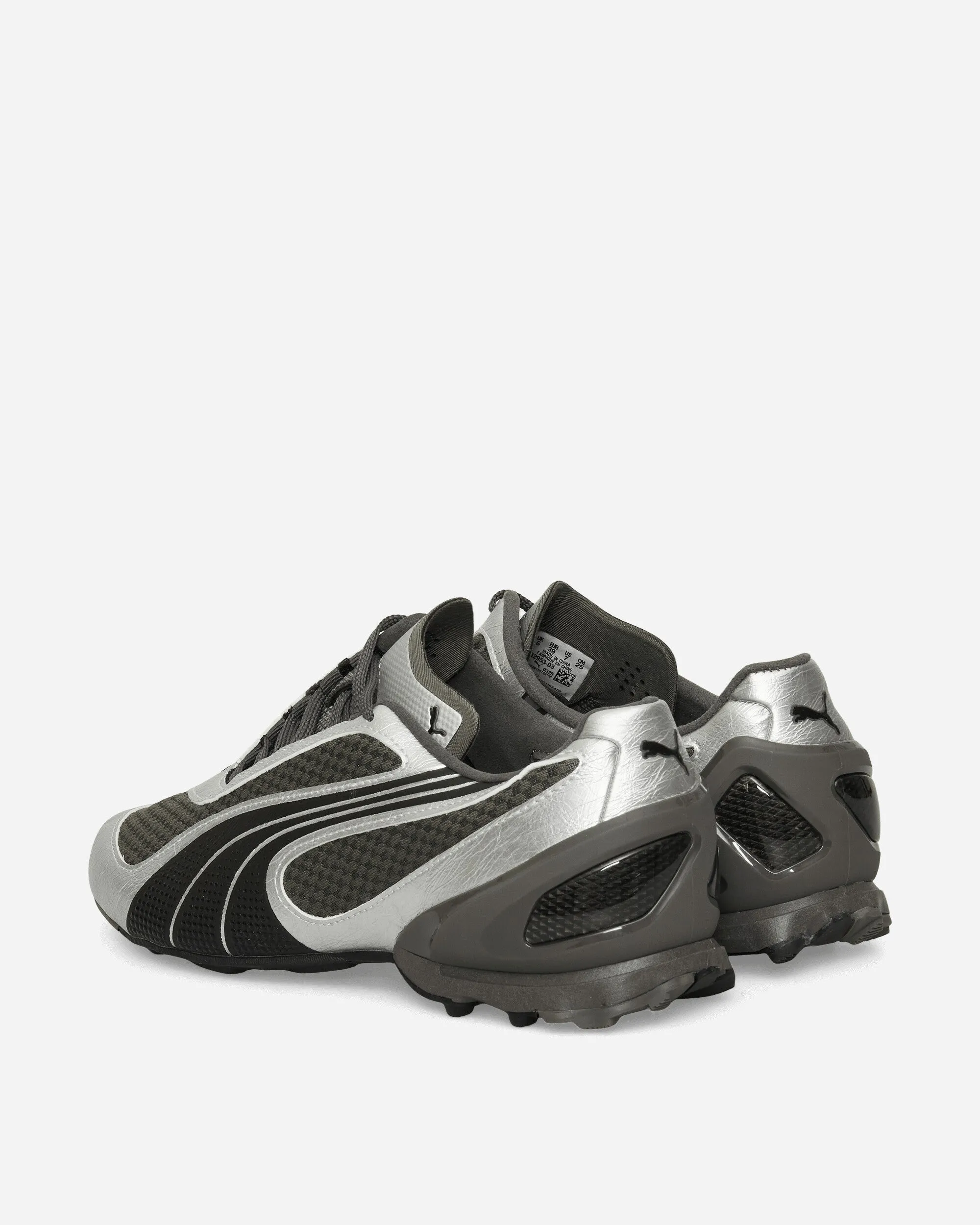 V-S1 Metallic Sneakers Shadow Gray / Black Anti Fatigue Support foam padding