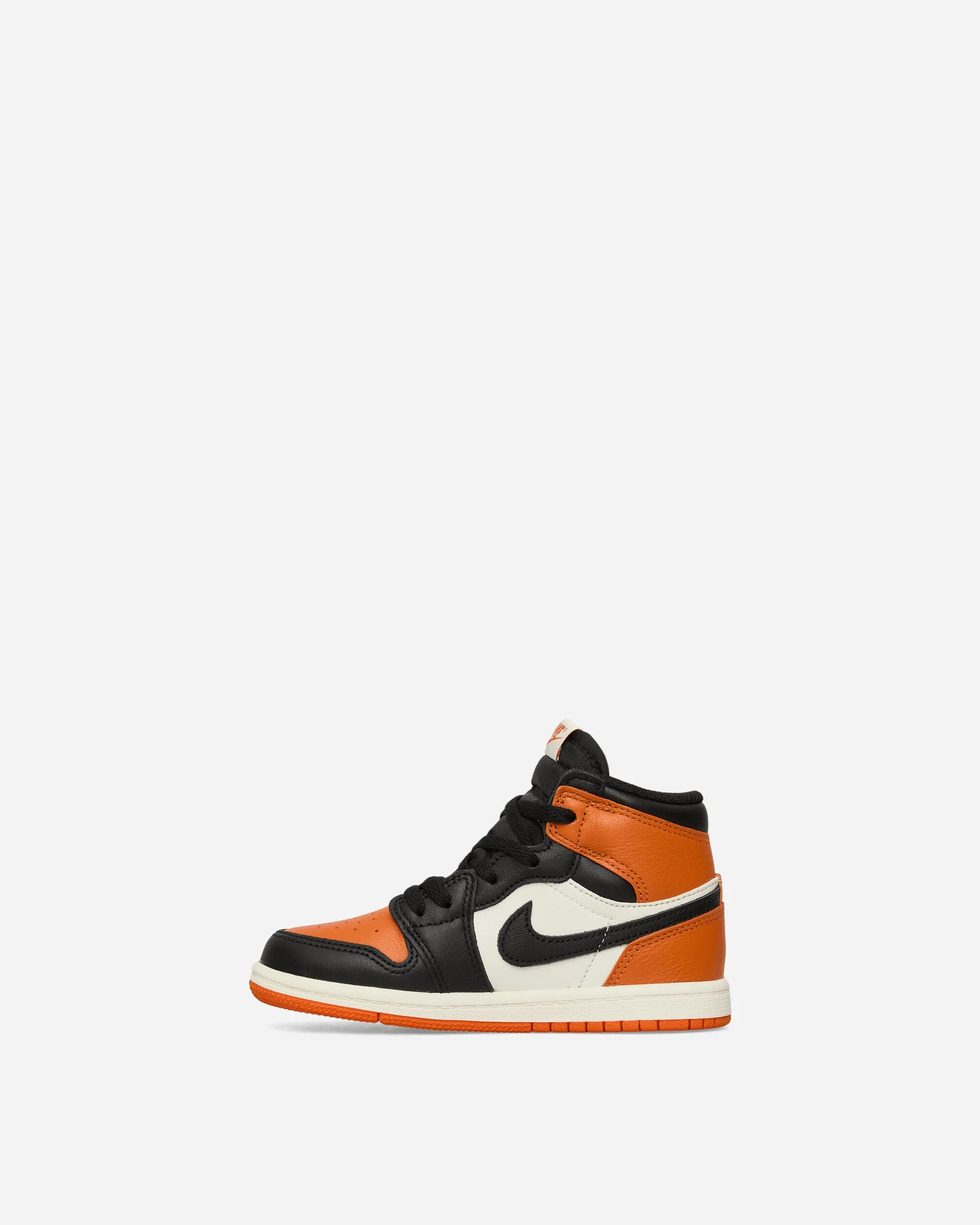 Zip Closure Air Jordan 1 High OG (TD) Sneakers Shattered Backboard