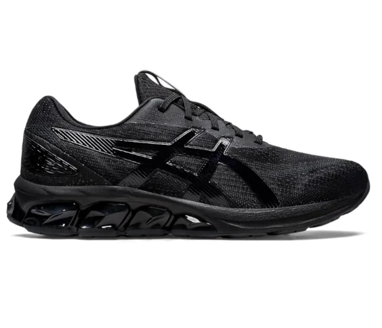 Smooth Curve Balanced Impact Men's Asics Gel-Quantum 180 7 (Black/Black)