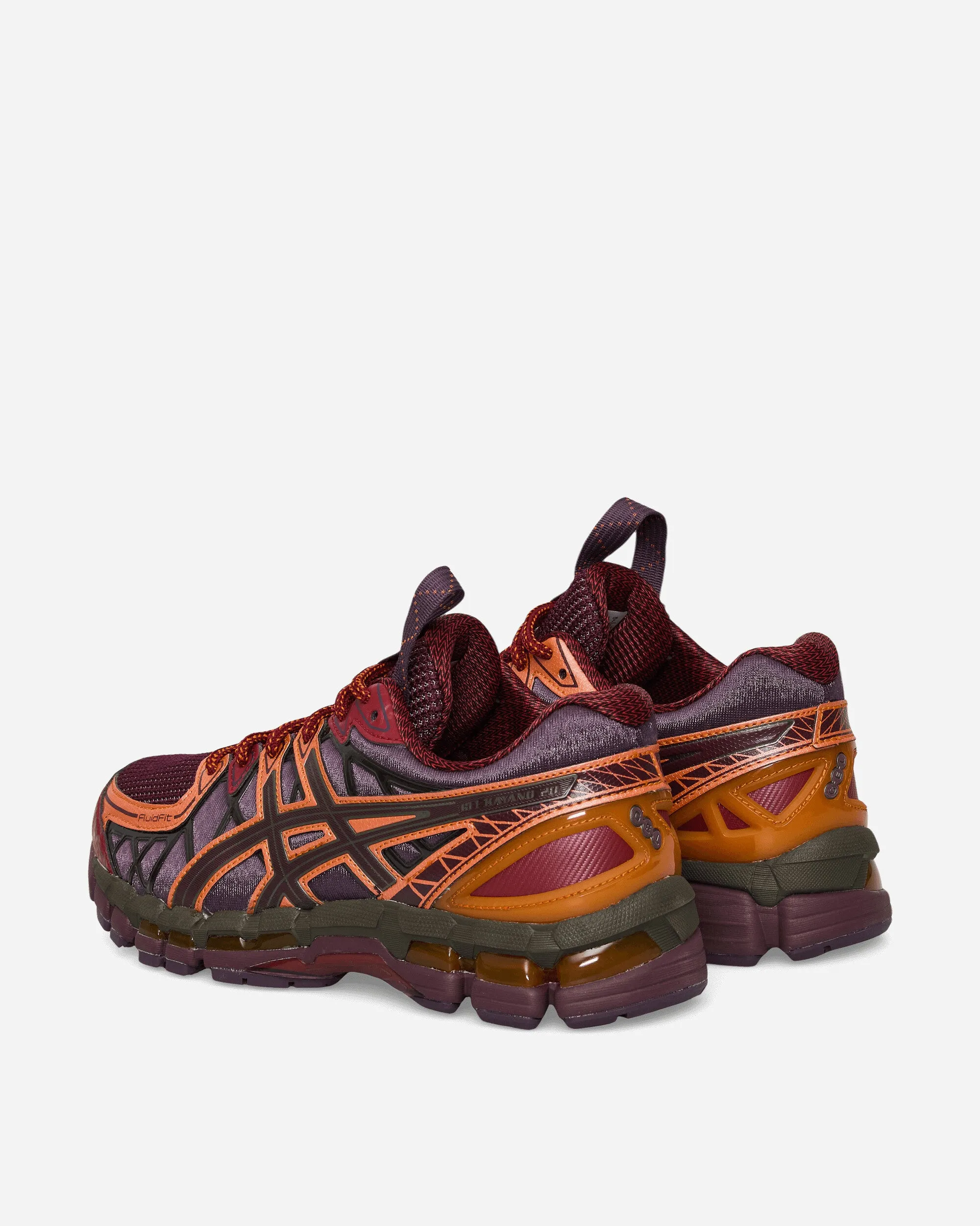 UB10-S GEL-Kayano 20 Sneakers Deep Plum / Beet Juice Recycled Material Design Strong Grip